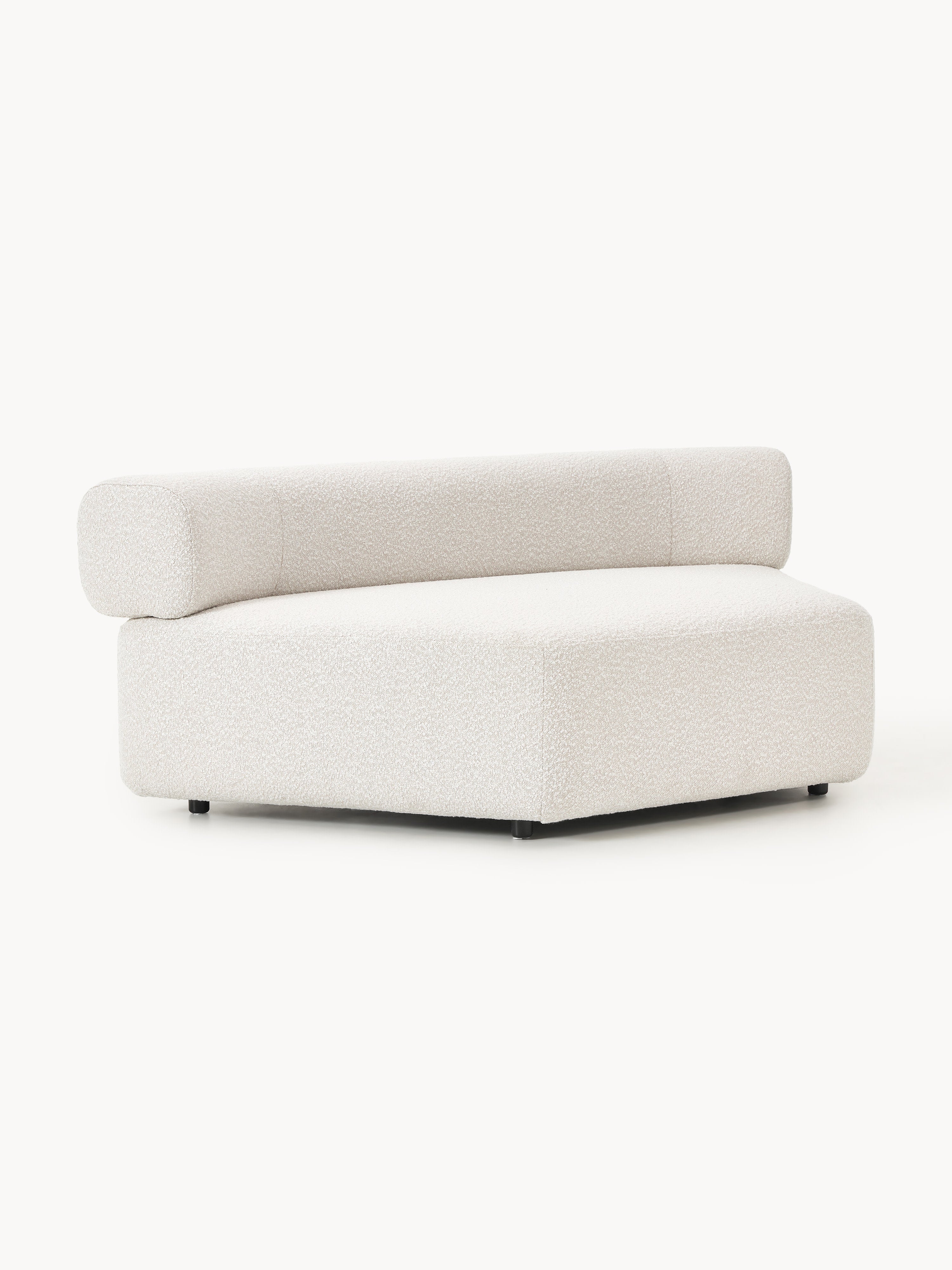 Rundes Bouclé-Eckmodul Anton