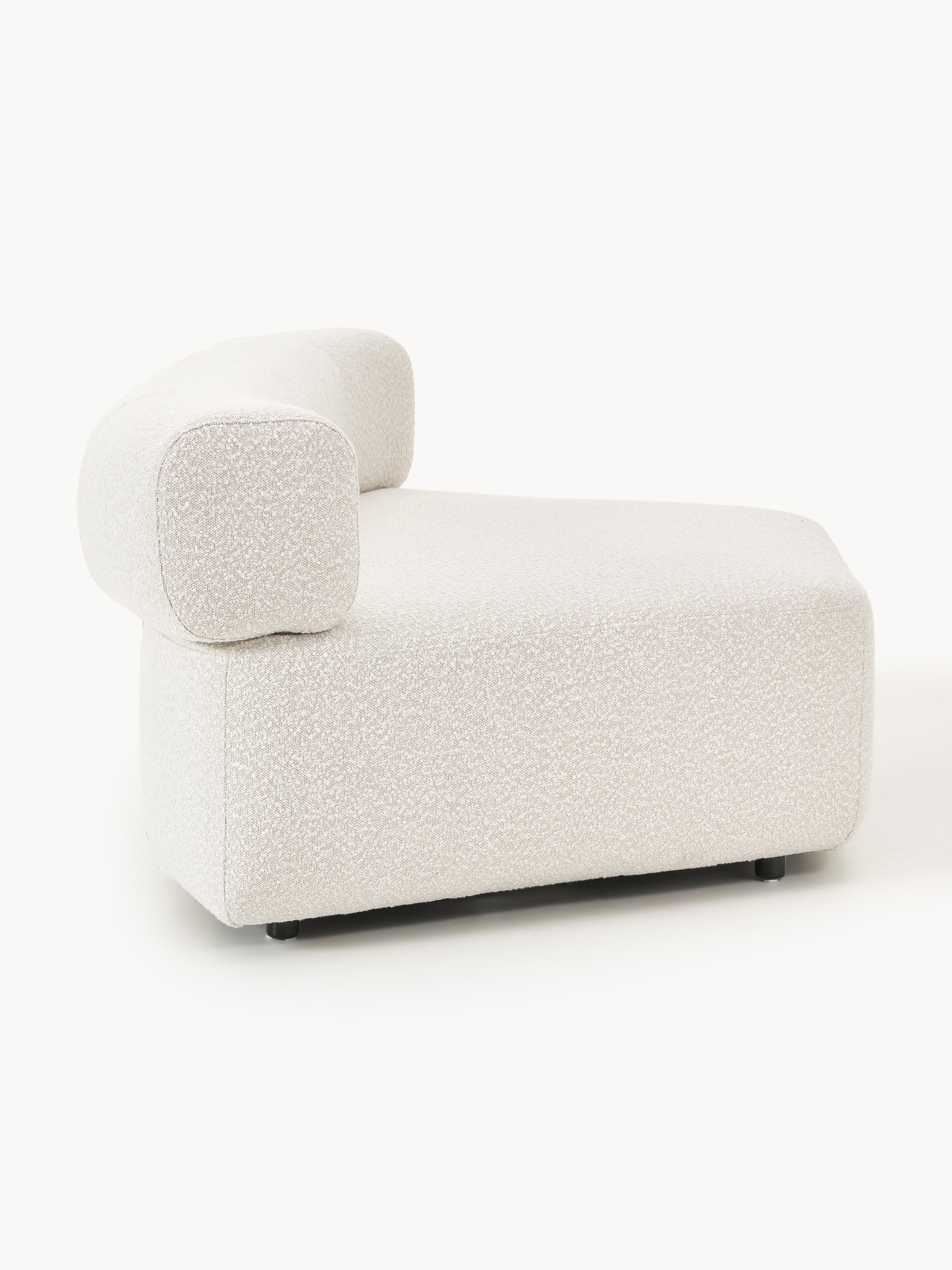 Rundes Bouclé-Eckmodul Anton