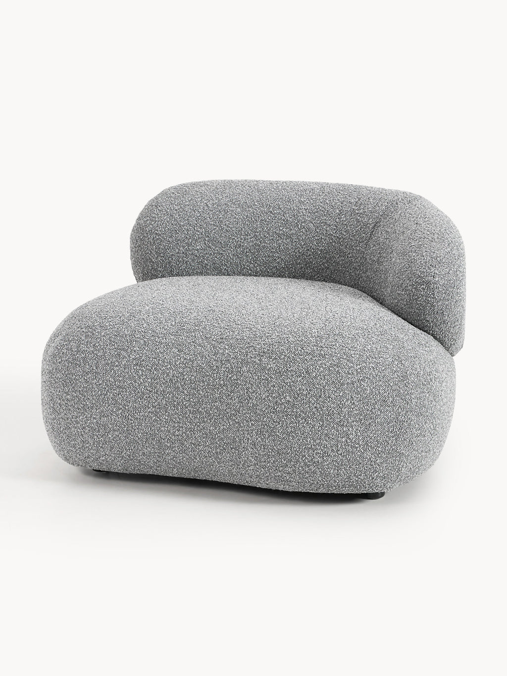Galeriebild 1 - Bouclé-Loungesessel Alba