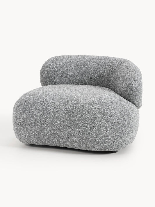Galeriebild 1 - Bouclé-Loungesessel Alba