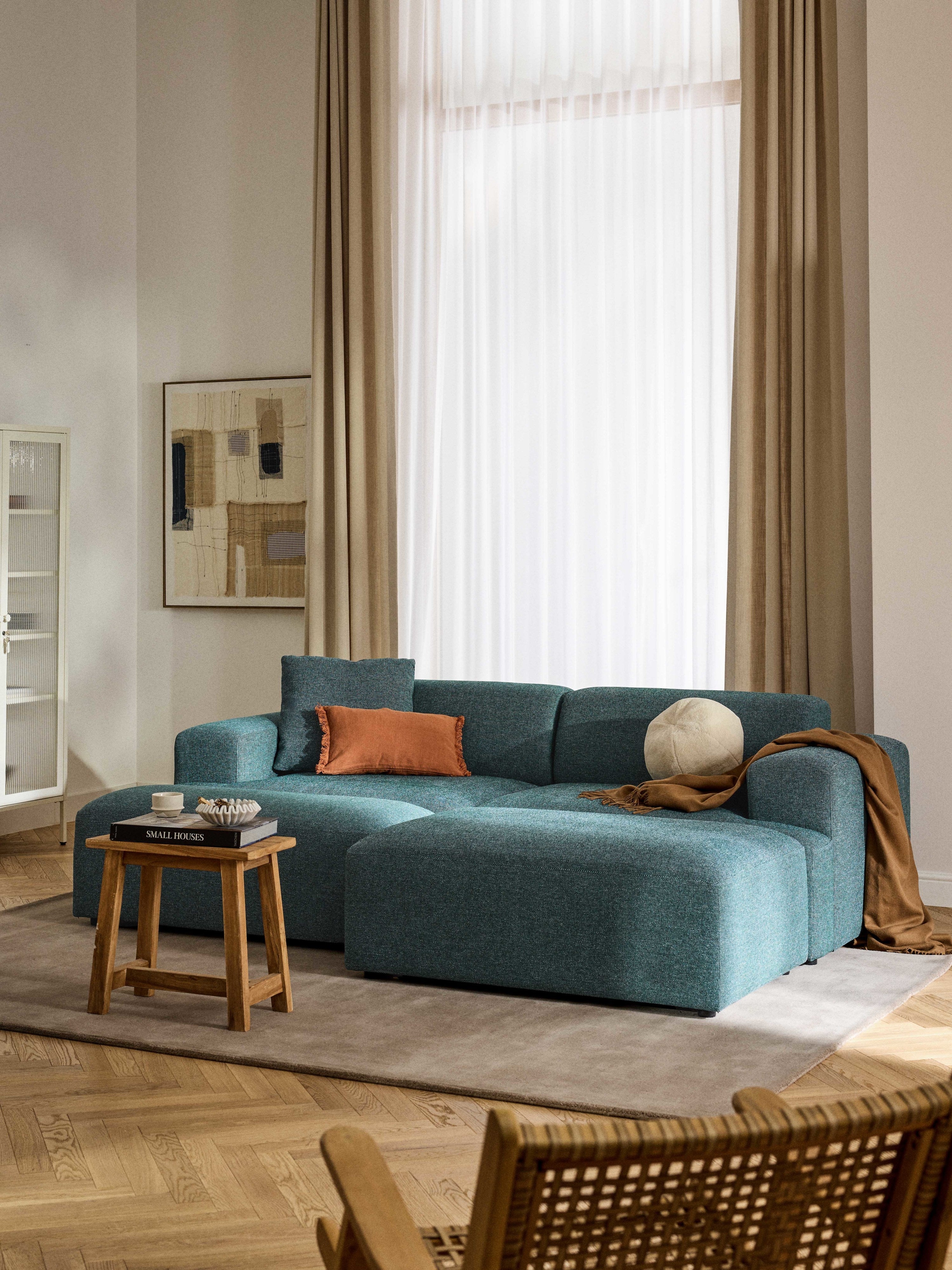 XL Sofa-Hocker Melva, B 116 x T 72 cm