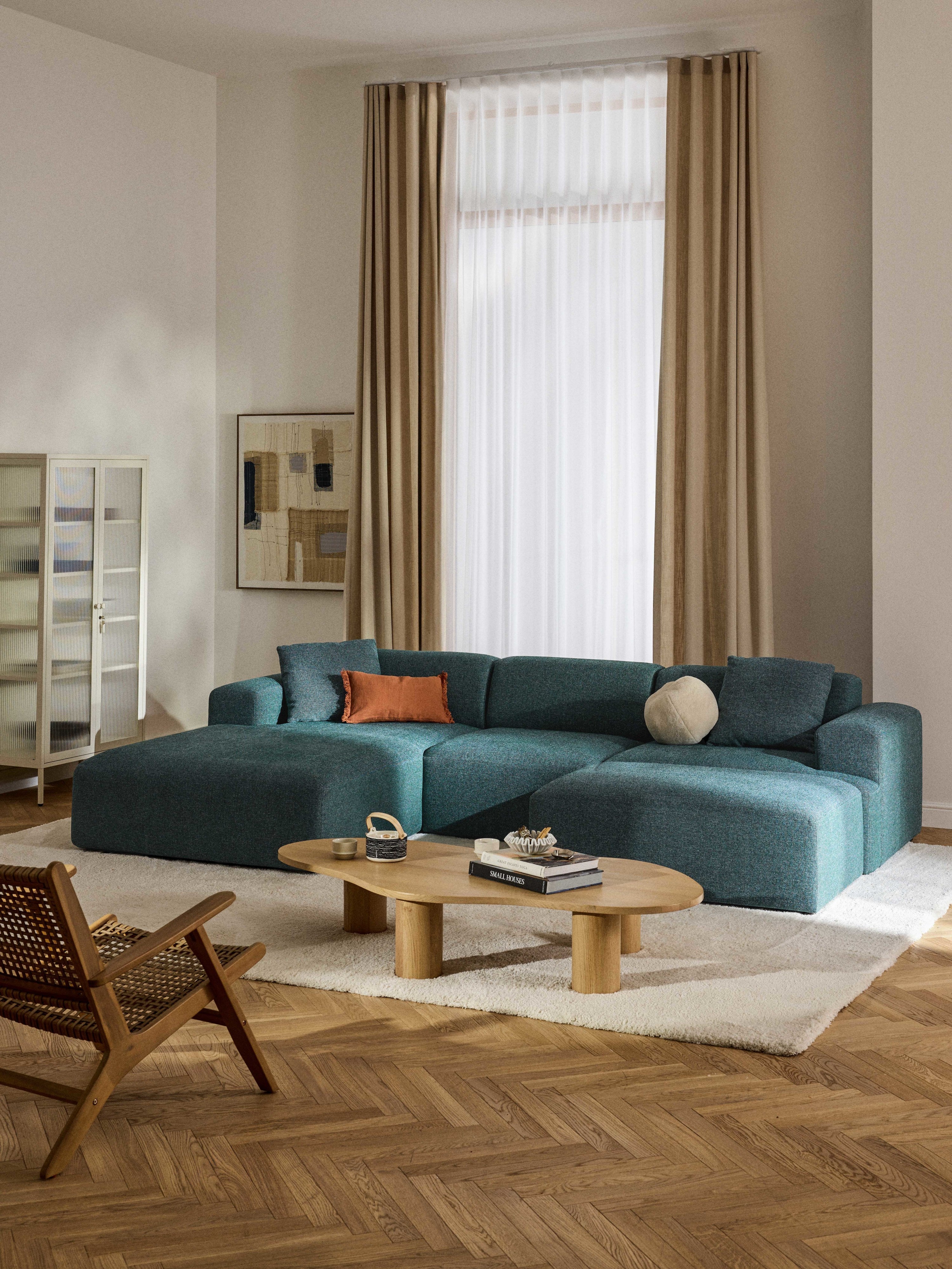 XL Sofa-Hocker Melva, B 116 x T 72 cm