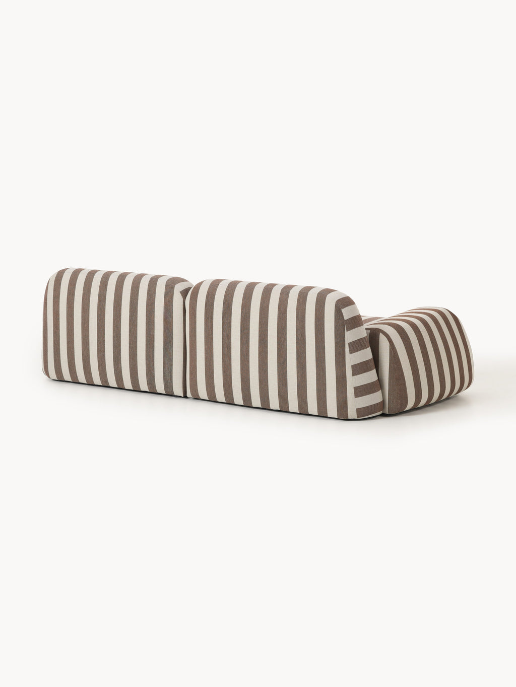 Modulares Gestreiftes Sofa Wolke (3-Sitzer)