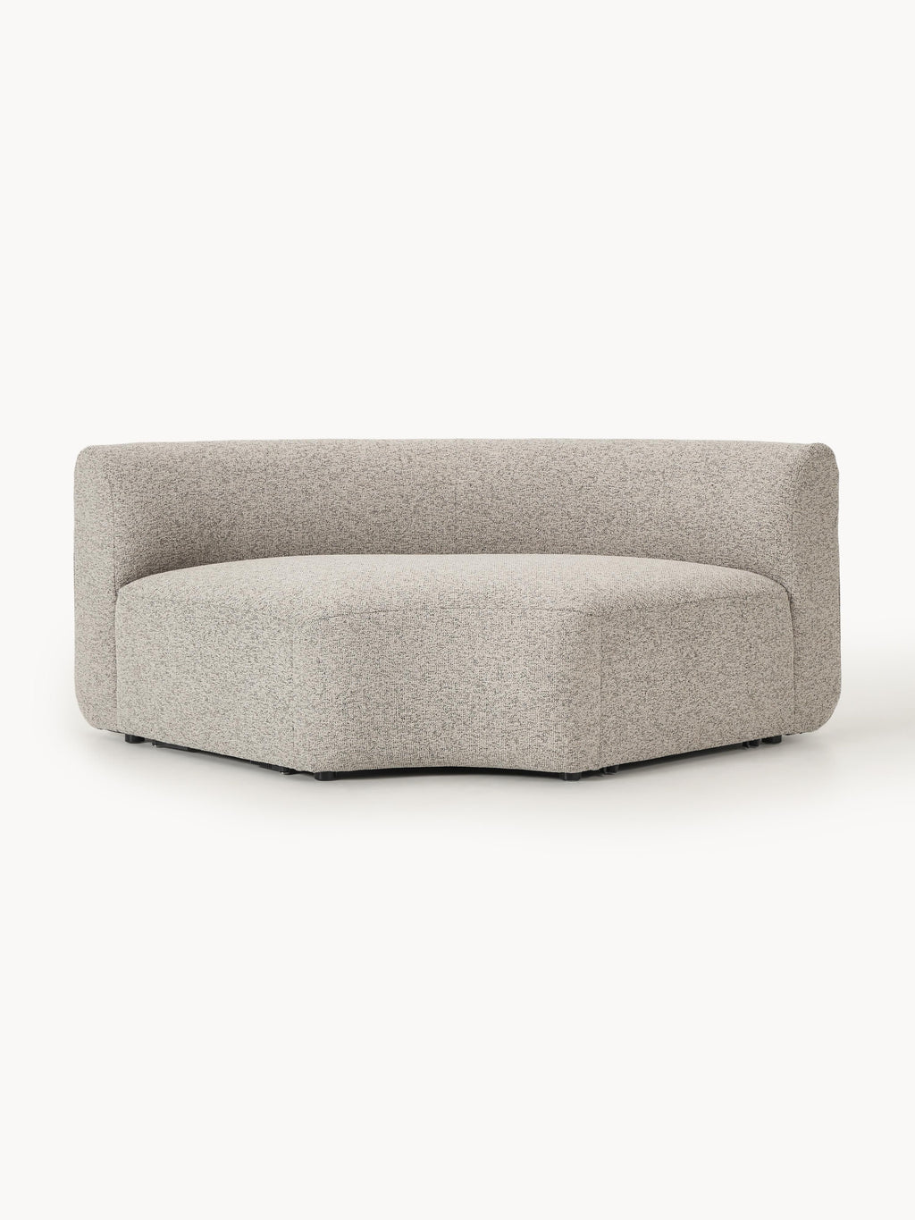 Galeriebild 1 - Rundes Bouclé-Eckmodul Sofia