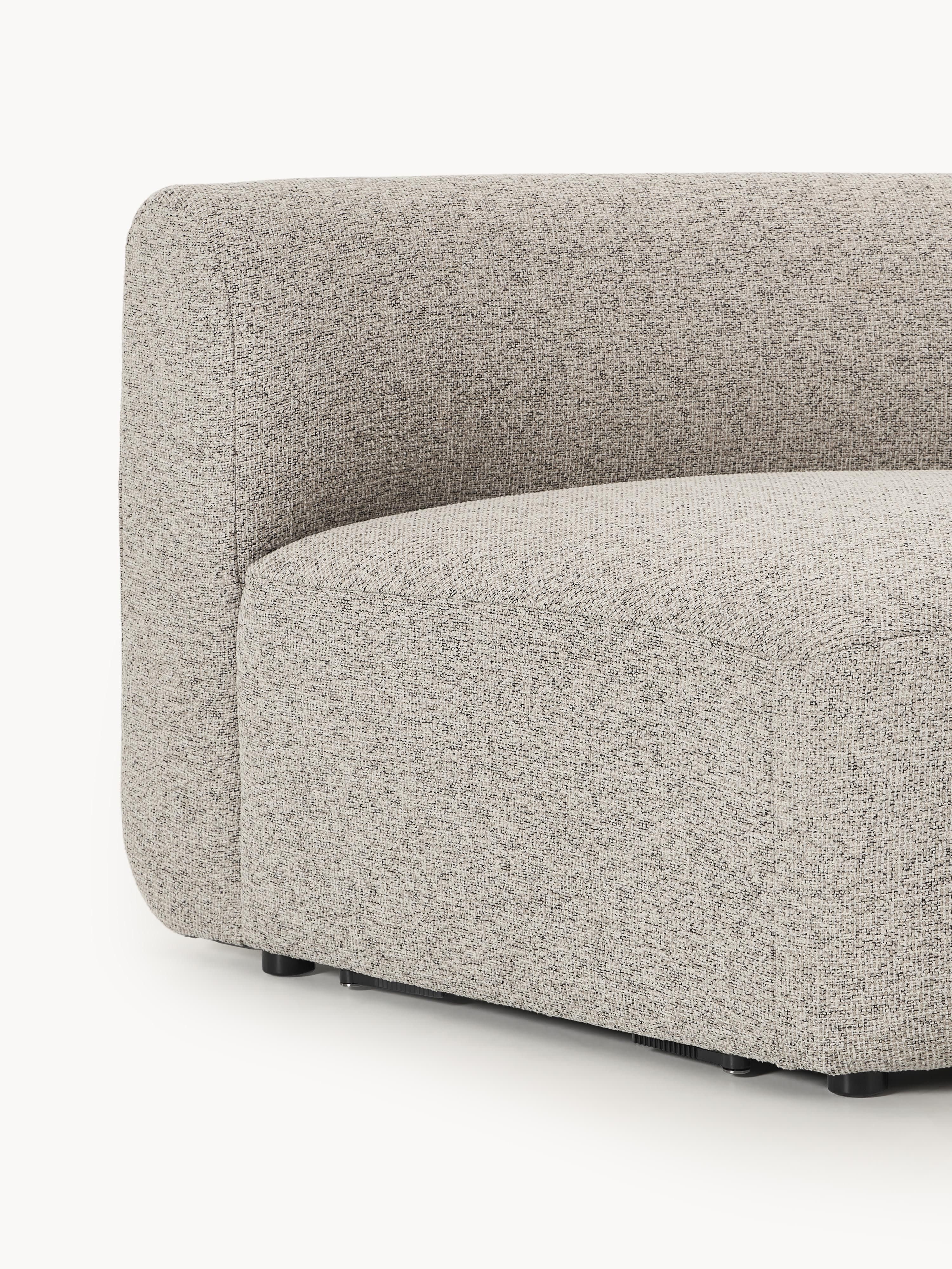 Rundes Bouclé-Eckmodul Sofia