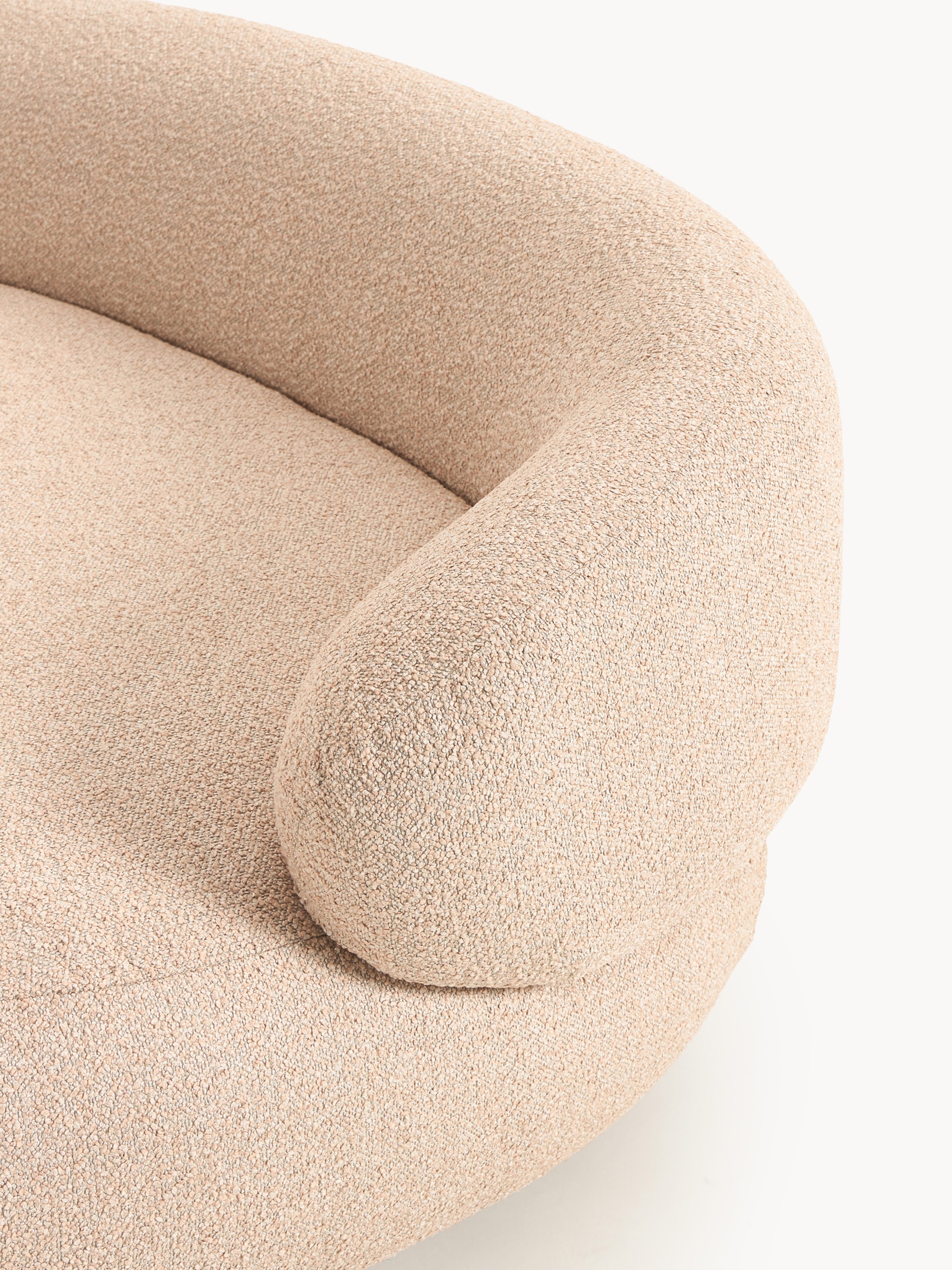 Bouclé-Sofa Alba (3-Sitzer)