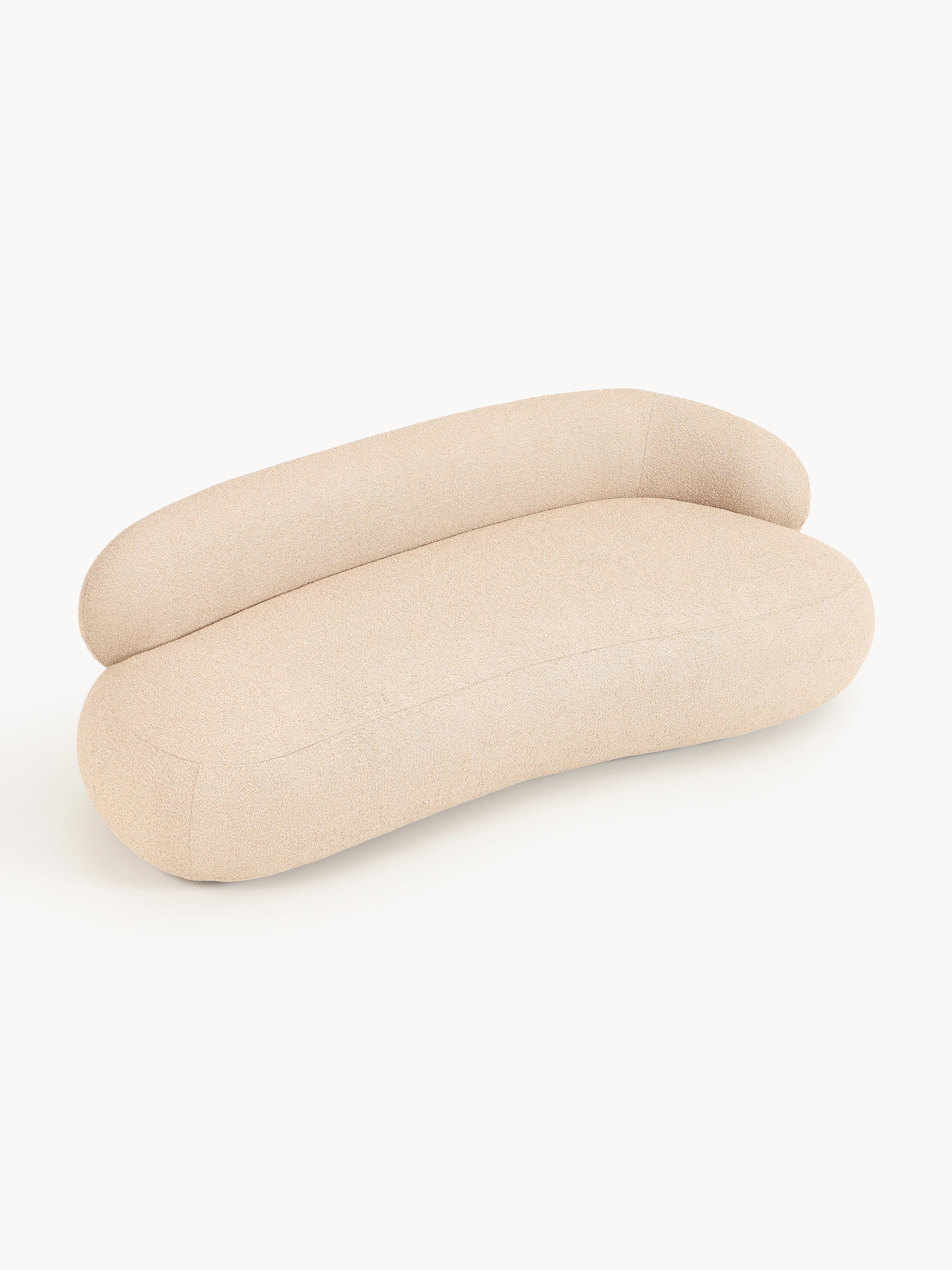 Bouclé-Sofa Alba (3-Sitzer)