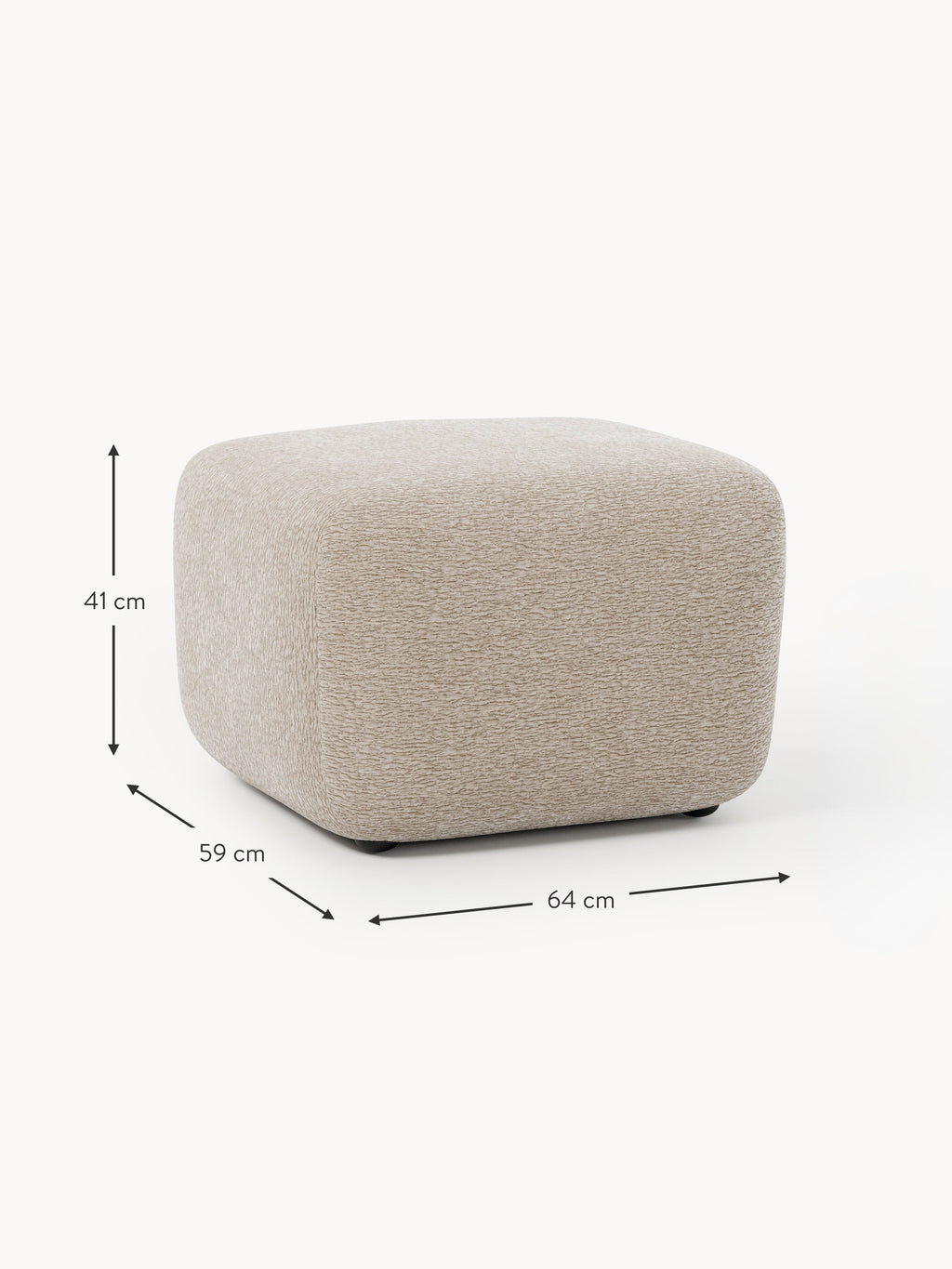 Sofa-Hocker Wolke