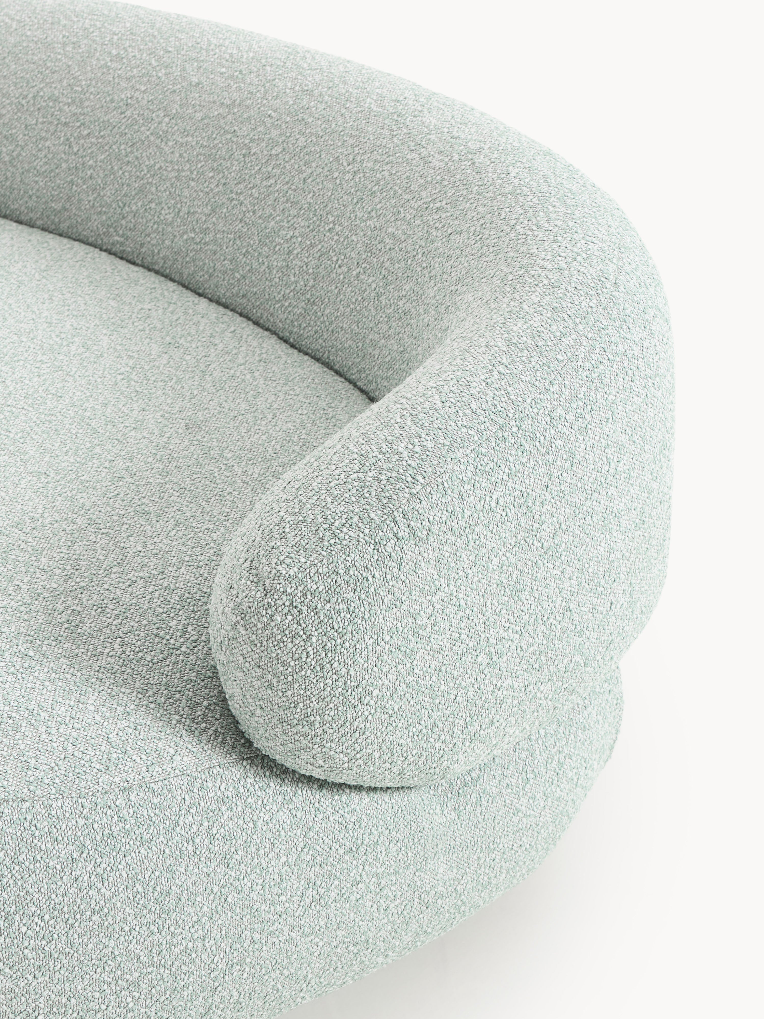 Bouclé-Sofa Alba (3-Sitzer)