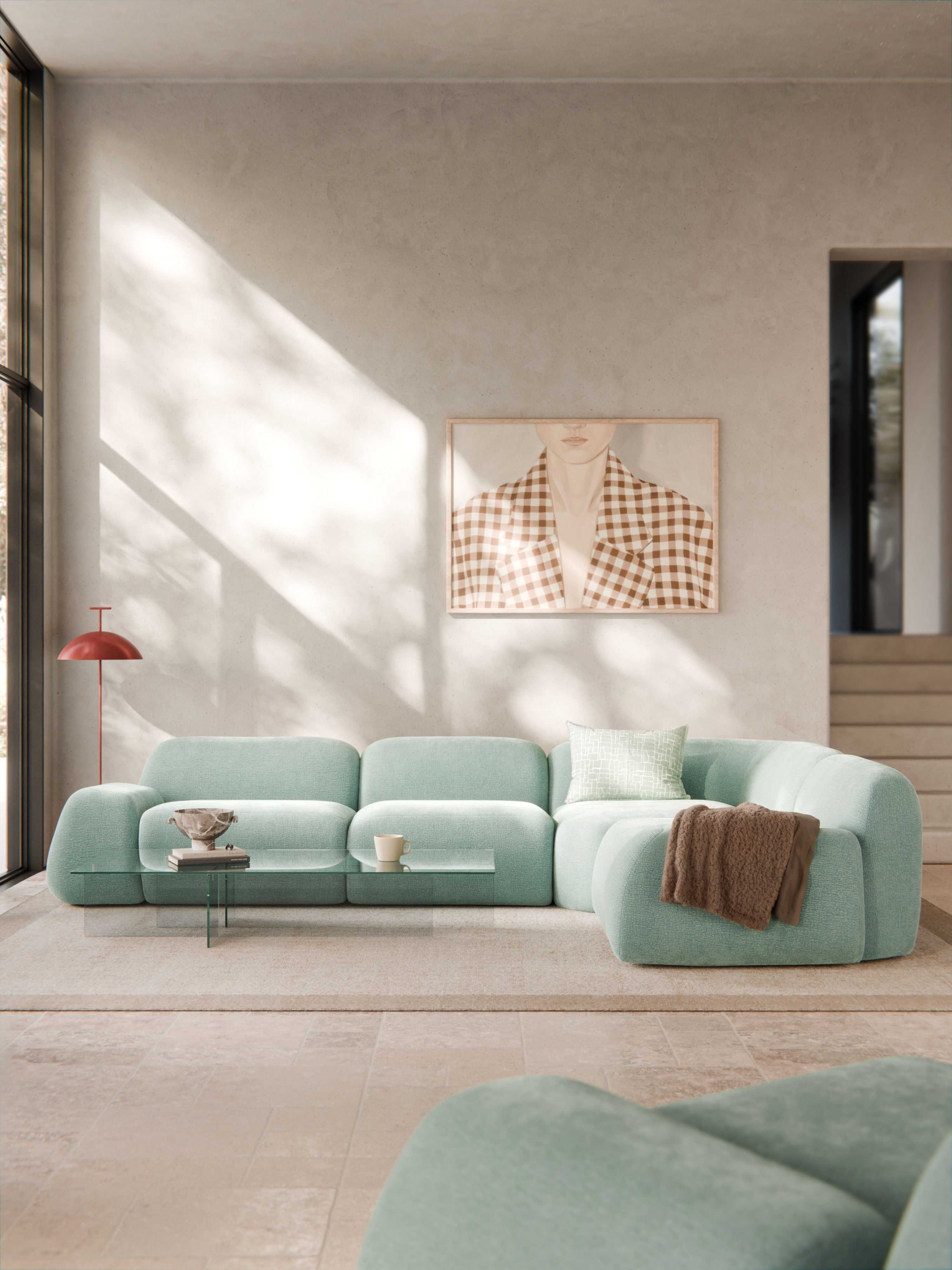 Modulares Ecksofa Wolke (4-Sitzer)