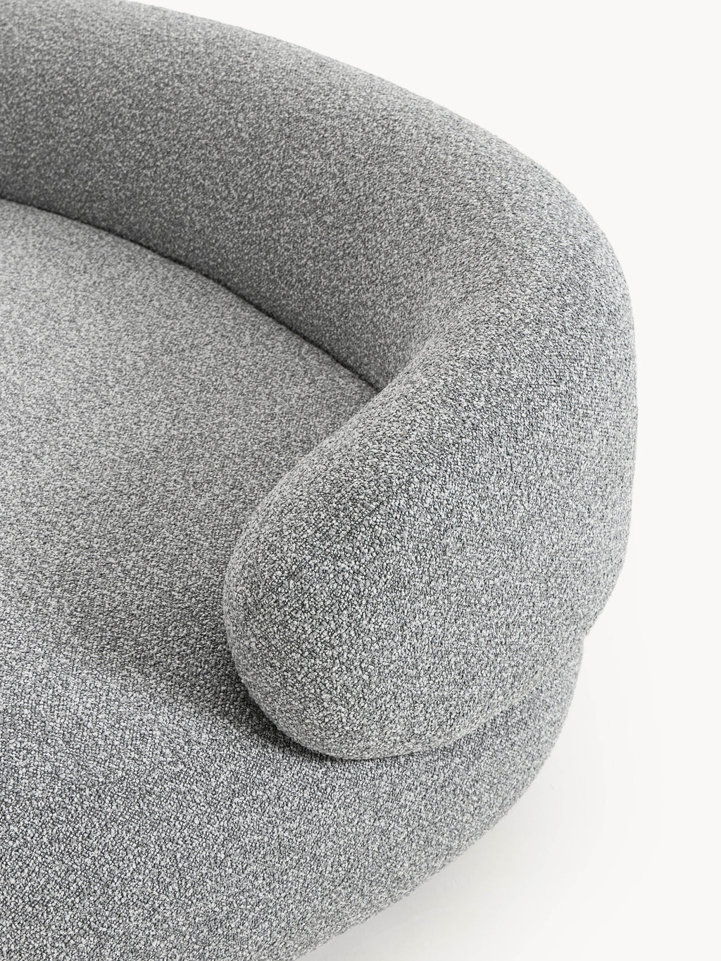 Bouclé-Sofa Alba (3-Sitzer)