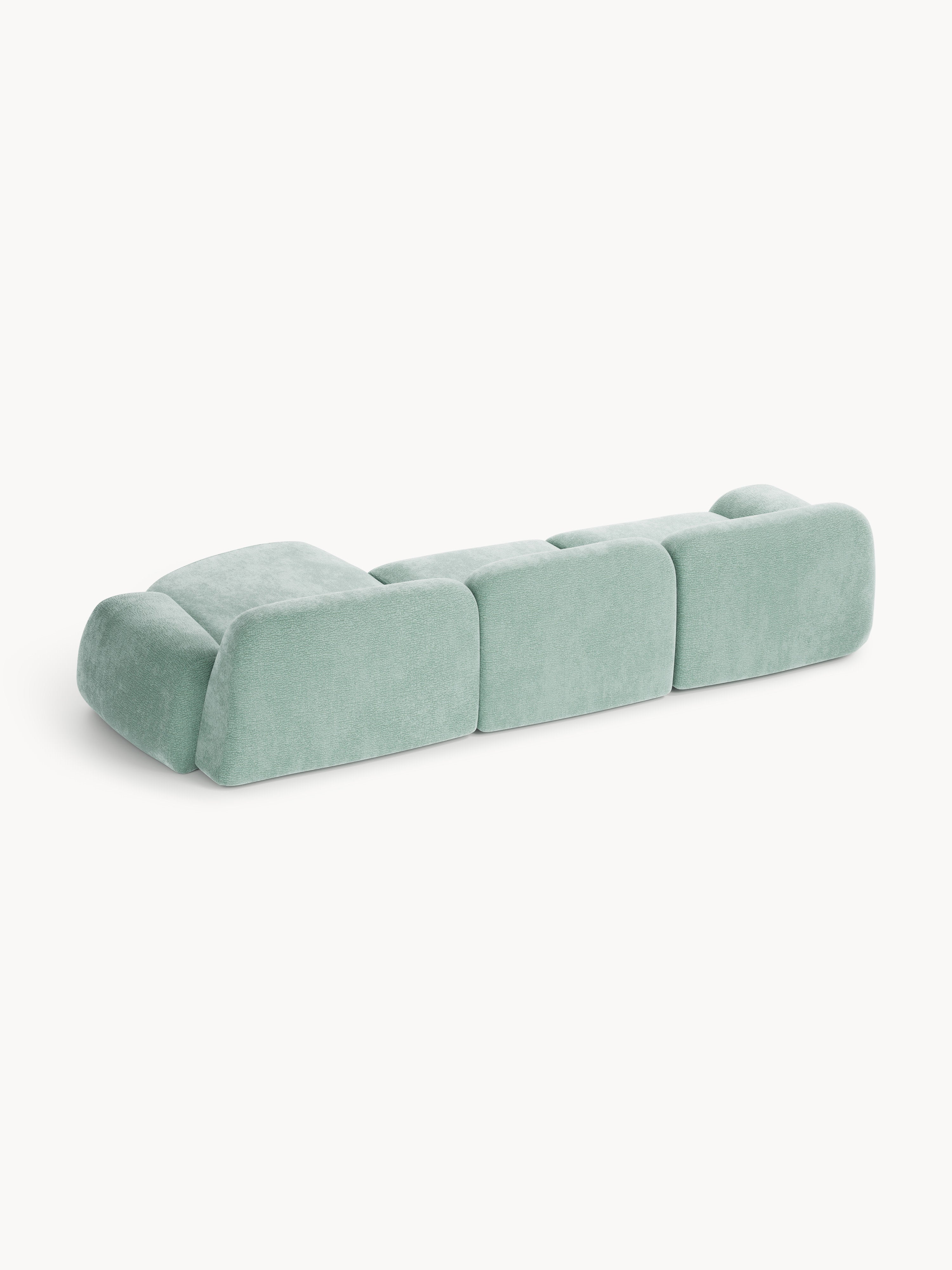 Modulares Teddy-Ecksofa Wolke (4-Sitzer)