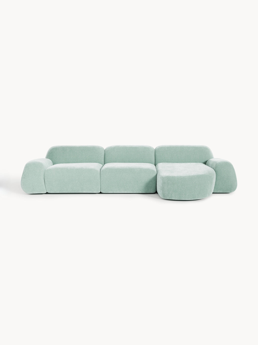 Galeriebild 1 - Modulares Teddy-Ecksofa Wolke (4-Sitzer)