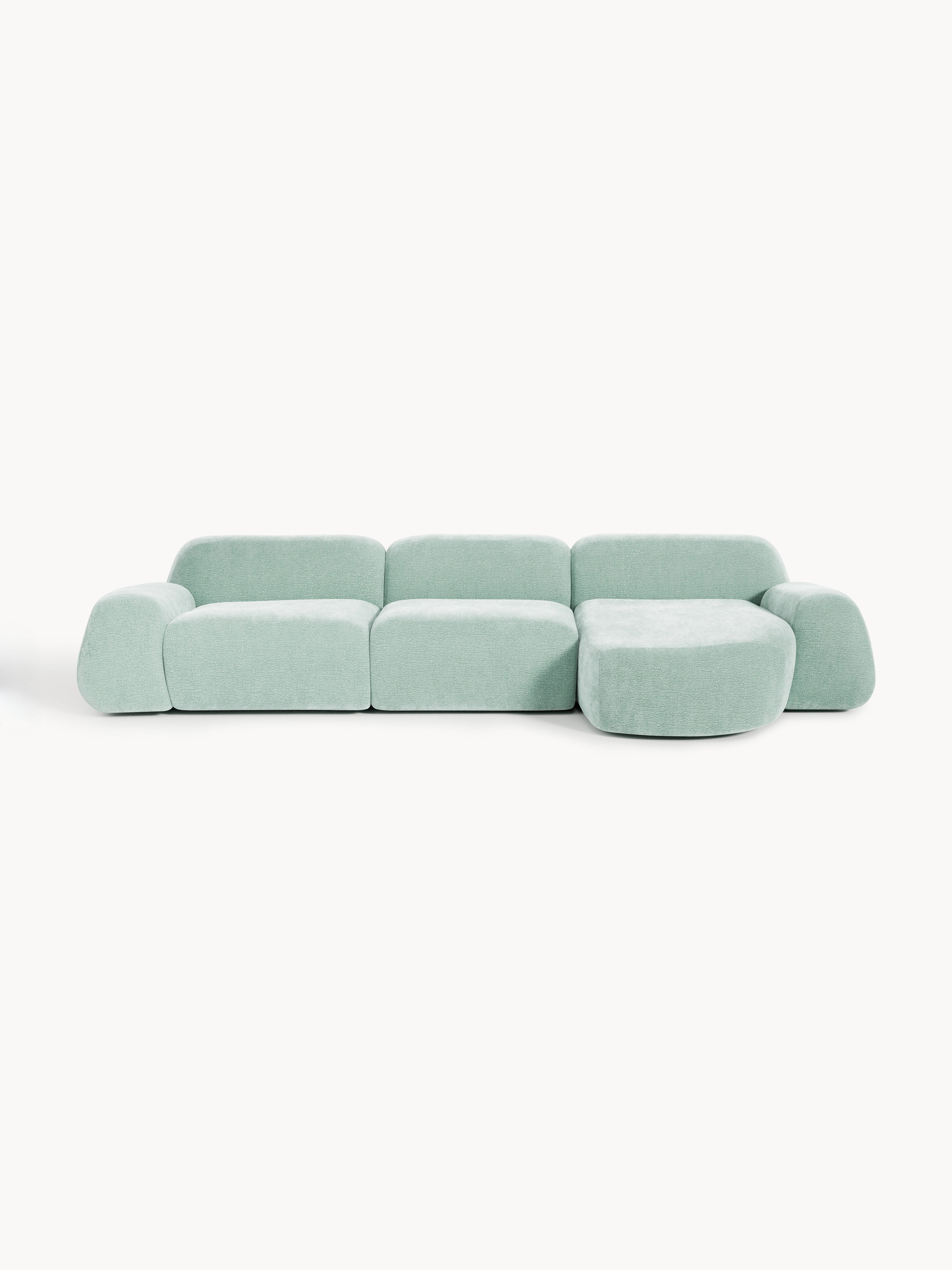 Galeriebild 1 - Modulares Teddy-Ecksofa Wolke (4-Sitzer)