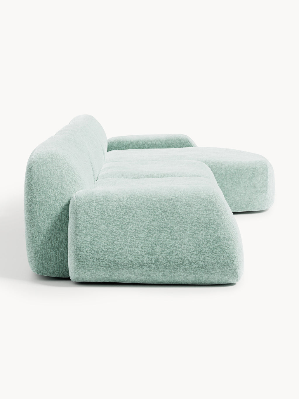 Modulares Teddy-Ecksofa Wolke (4-Sitzer)