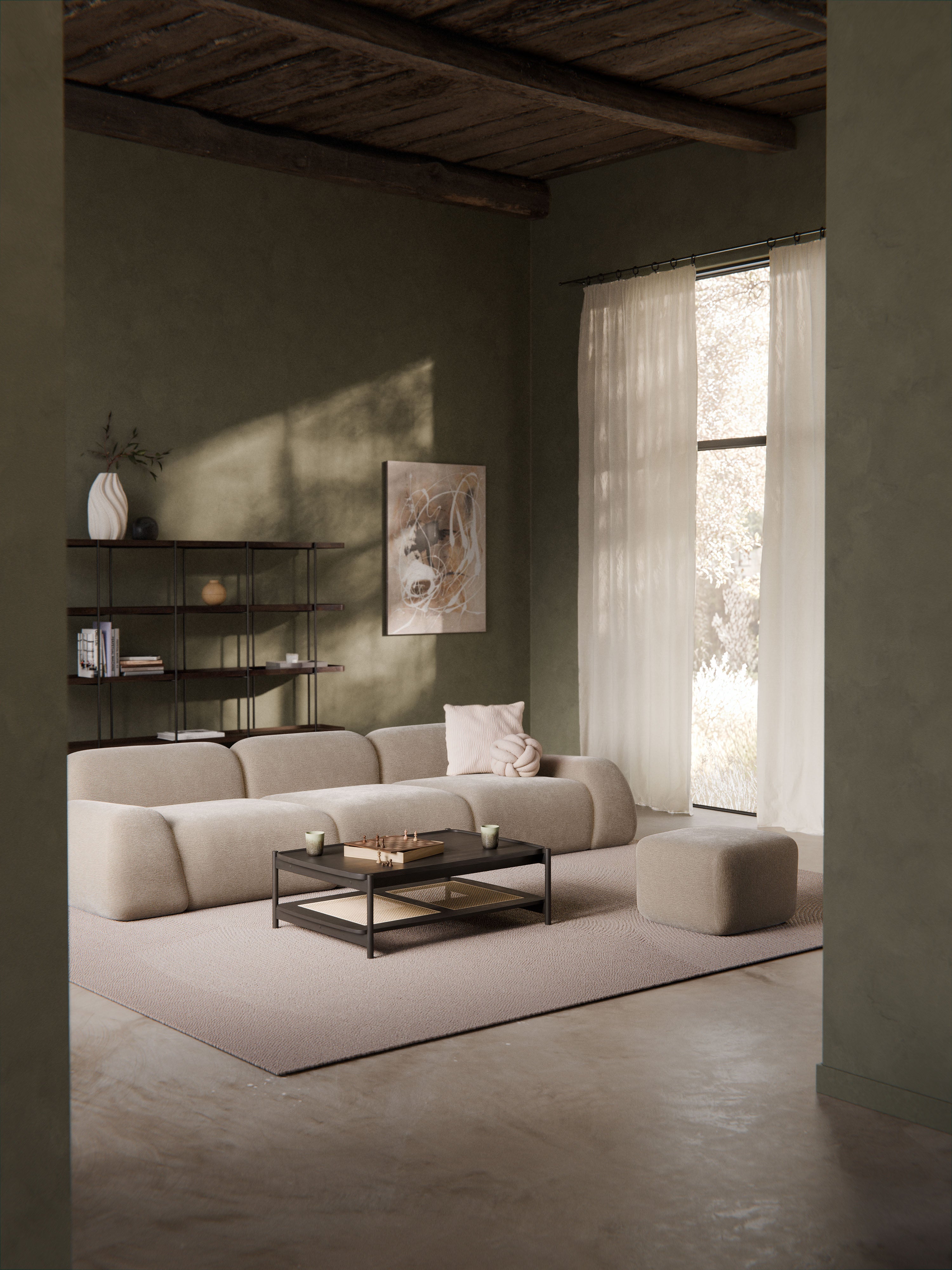 Modulares Sofa Wolke (4-Sitzer)