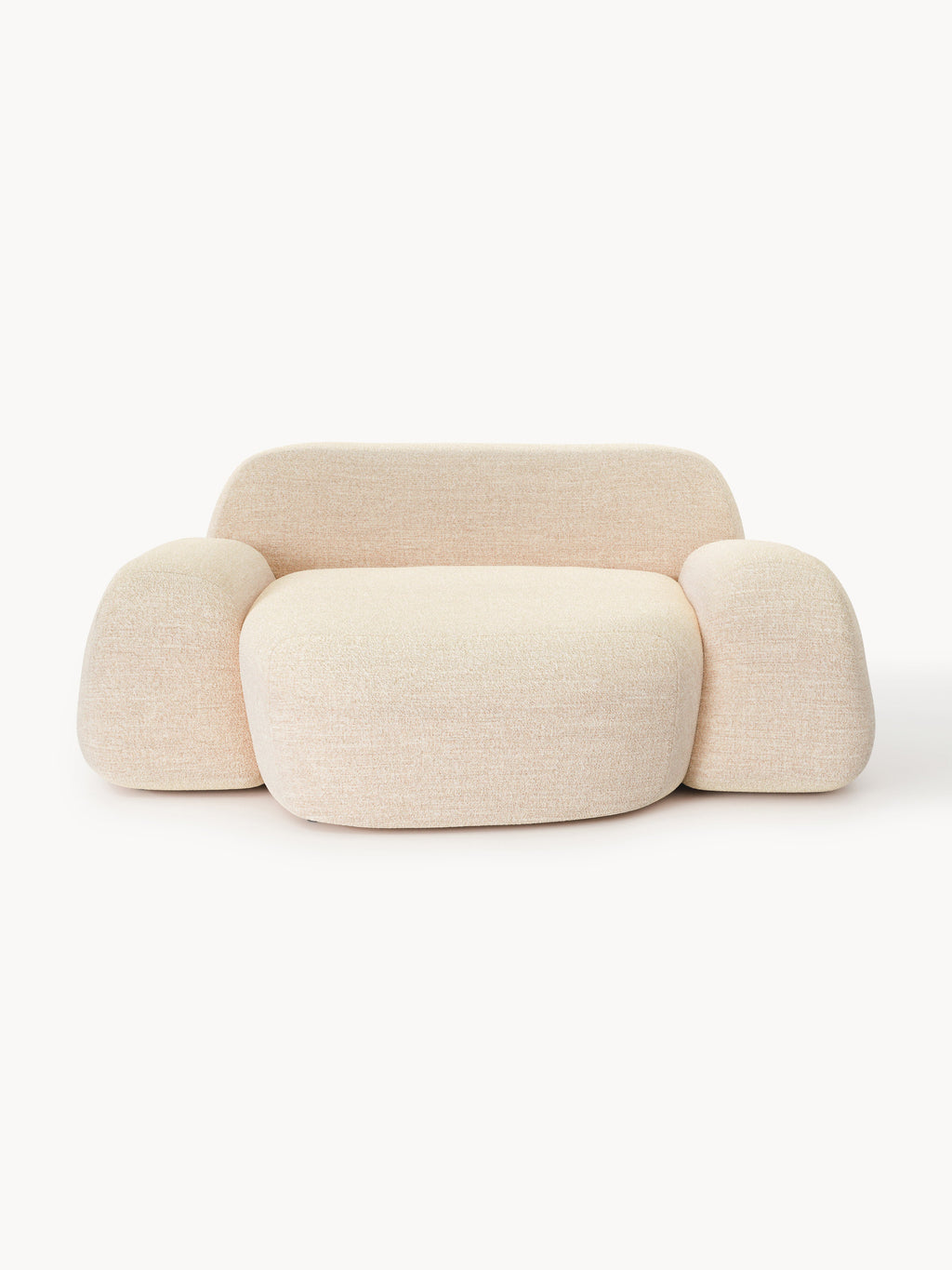 Bouclé-XL-Loungesessel Wolke