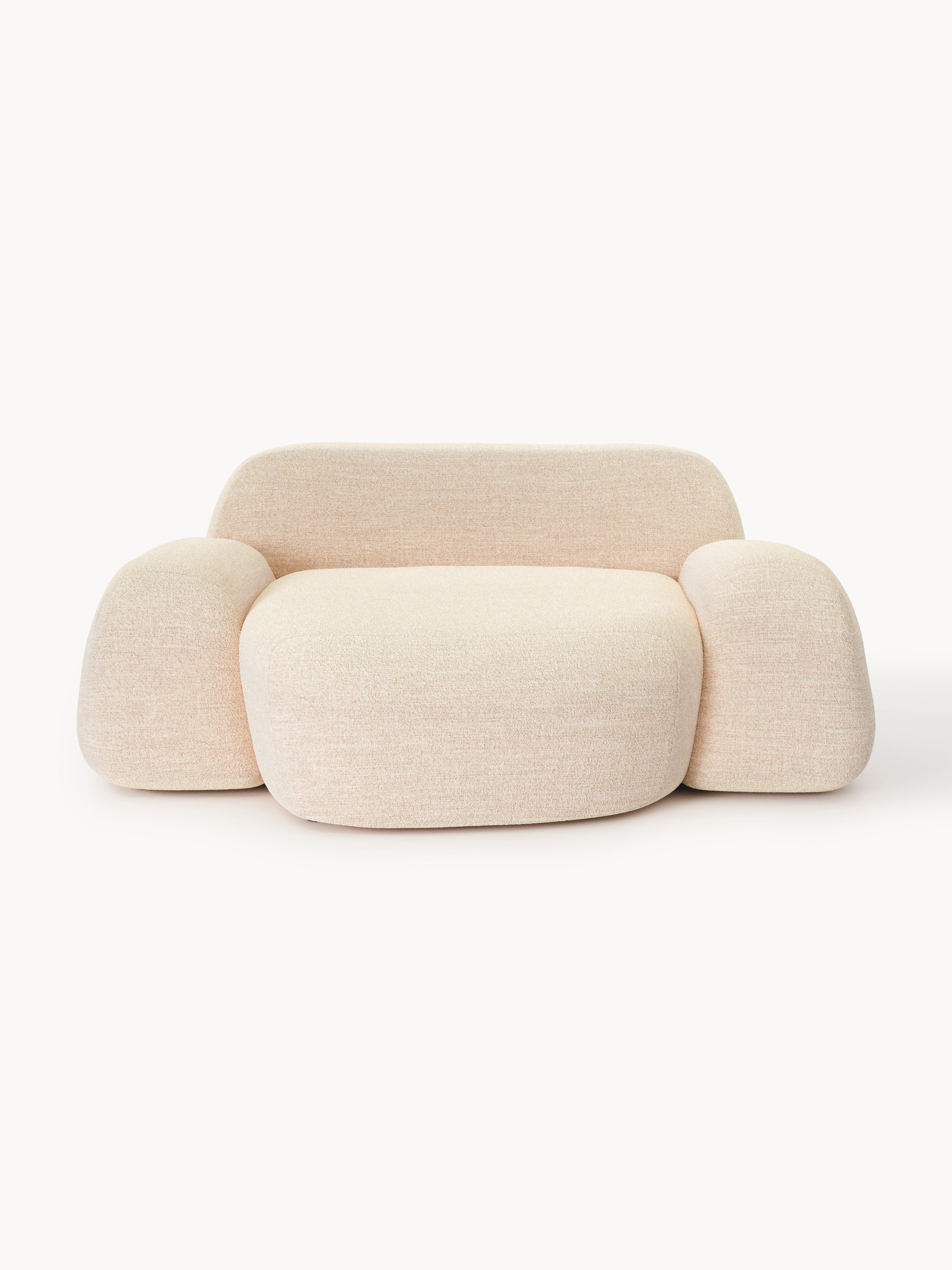 Bouclé-XL-Loungesessel Wolke