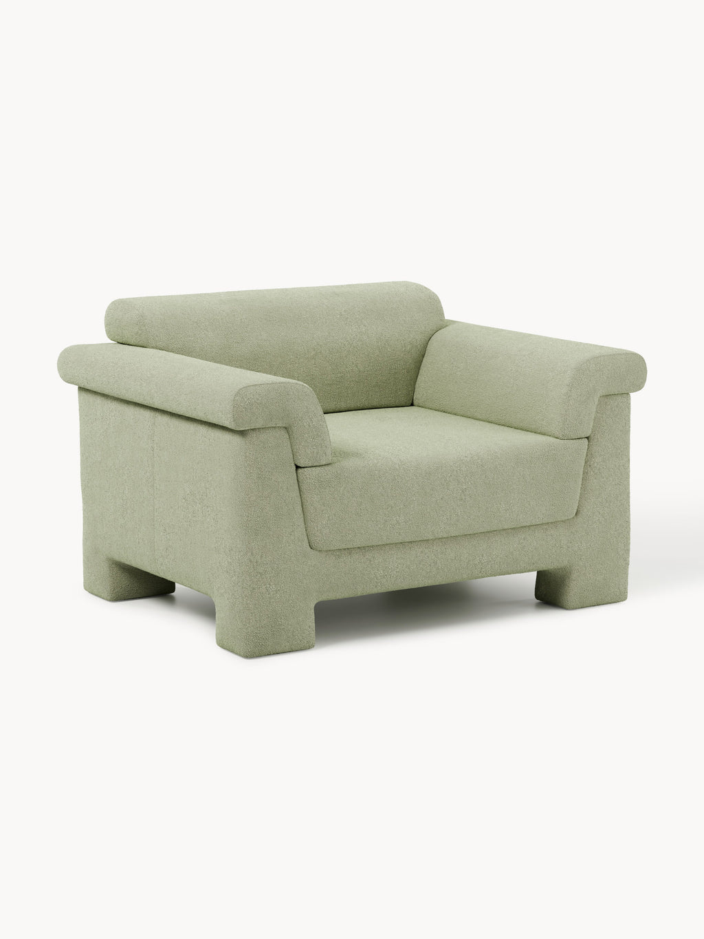 Galeriebild 1 - Bouclé-Sessel Atlas