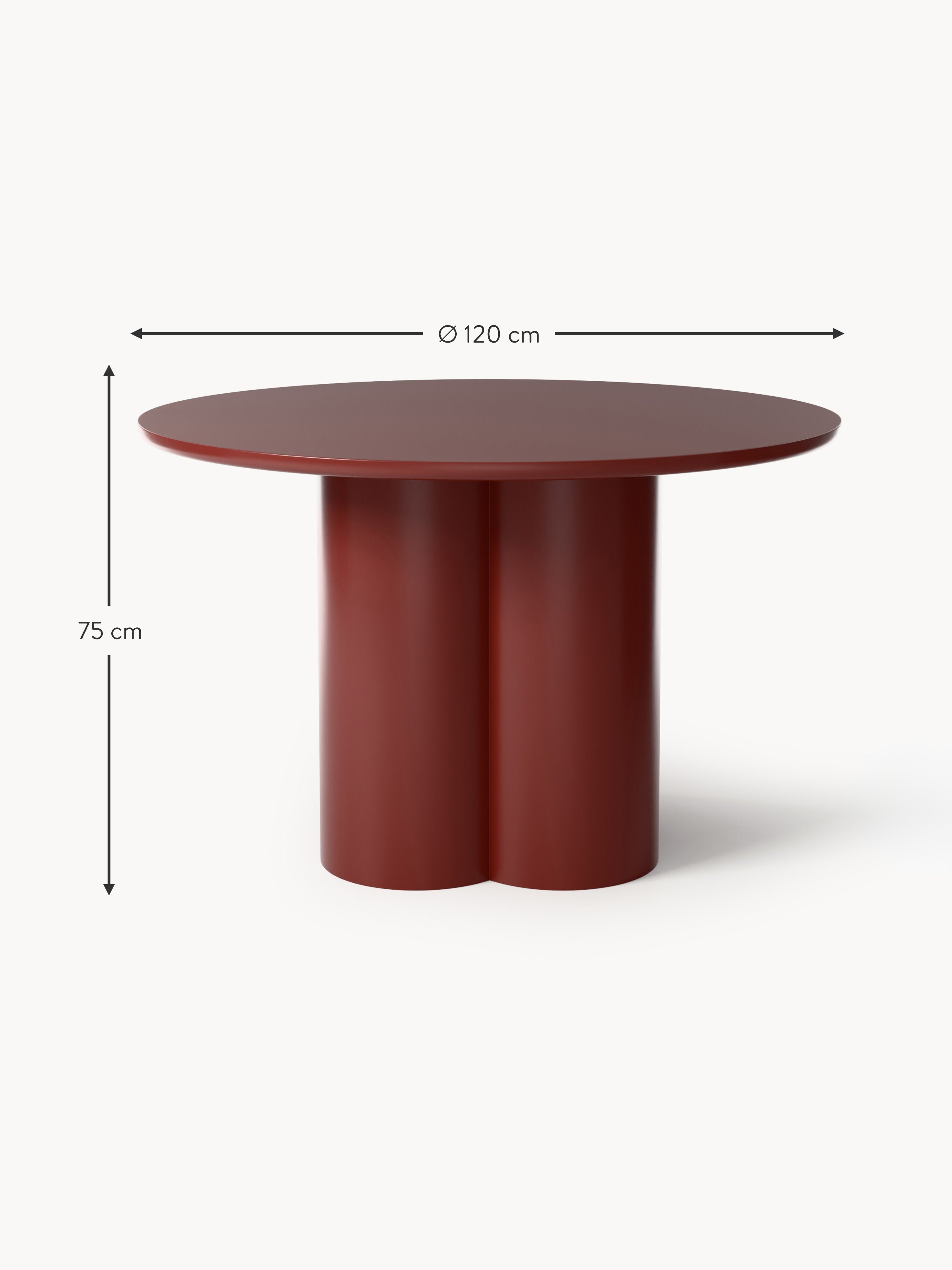Runder Esstisch Keva, Ø 120 cm