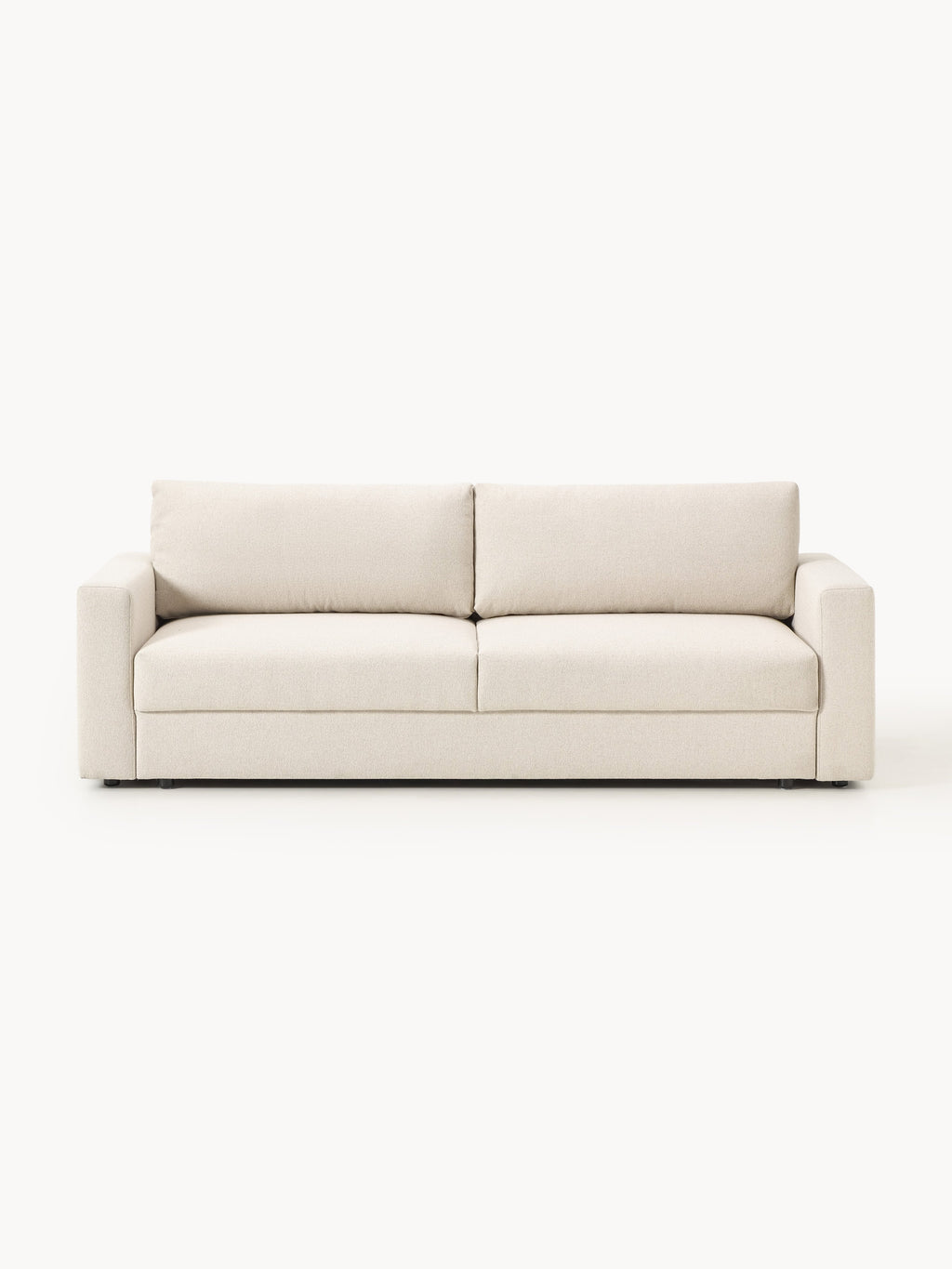 Galeriebild 1 - Bouclé-Schlafsofa Tasha (3-Sitzer) mit Stauraum