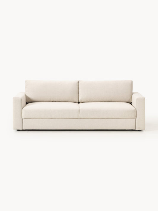 Galeriebild 1 - Bouclé-Schlafsofa Tasha (3-Sitzer) mit Stauraum