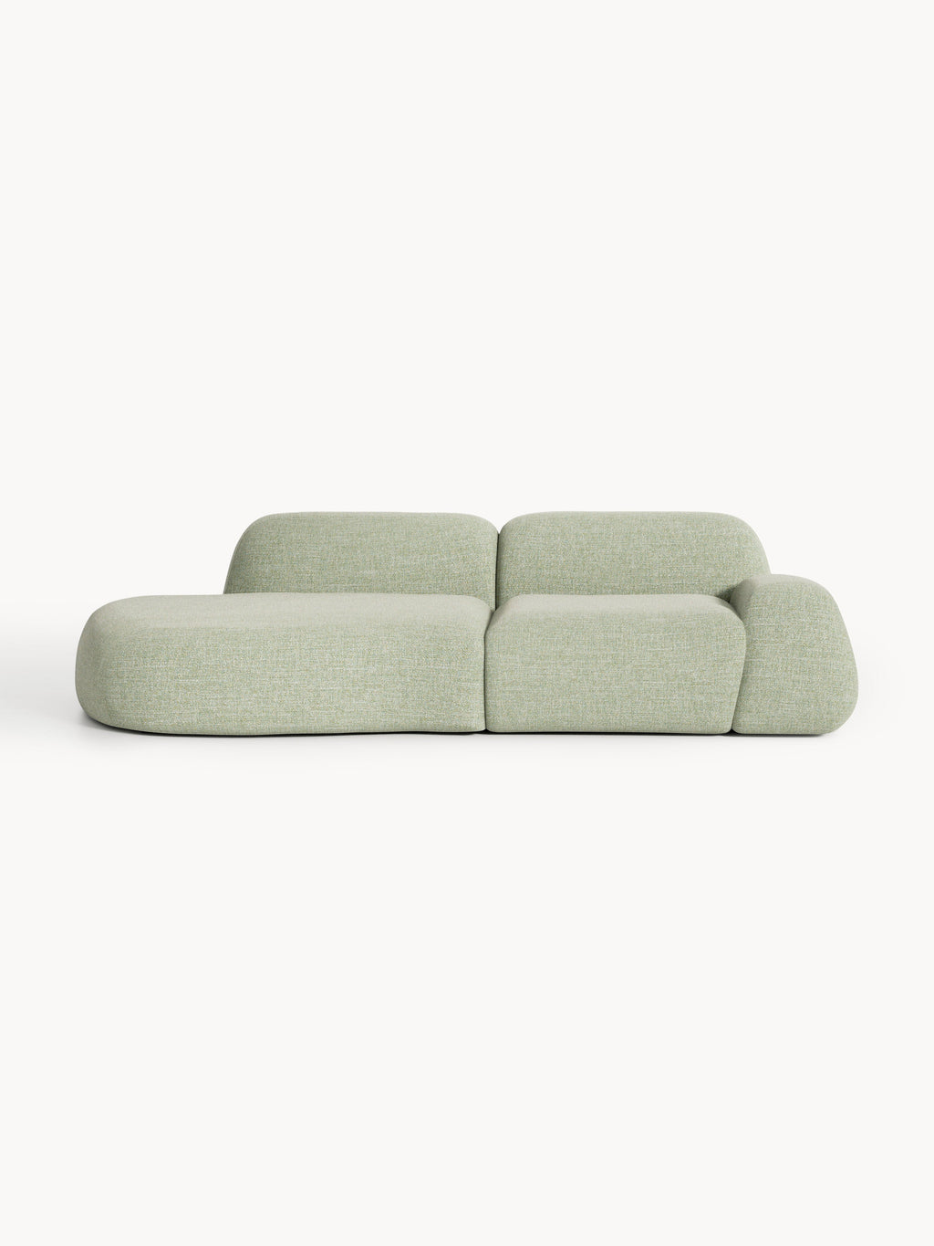 Galeriebild 1 - Modulare Bouclé-Chaise Wolke (3-Sitzer)