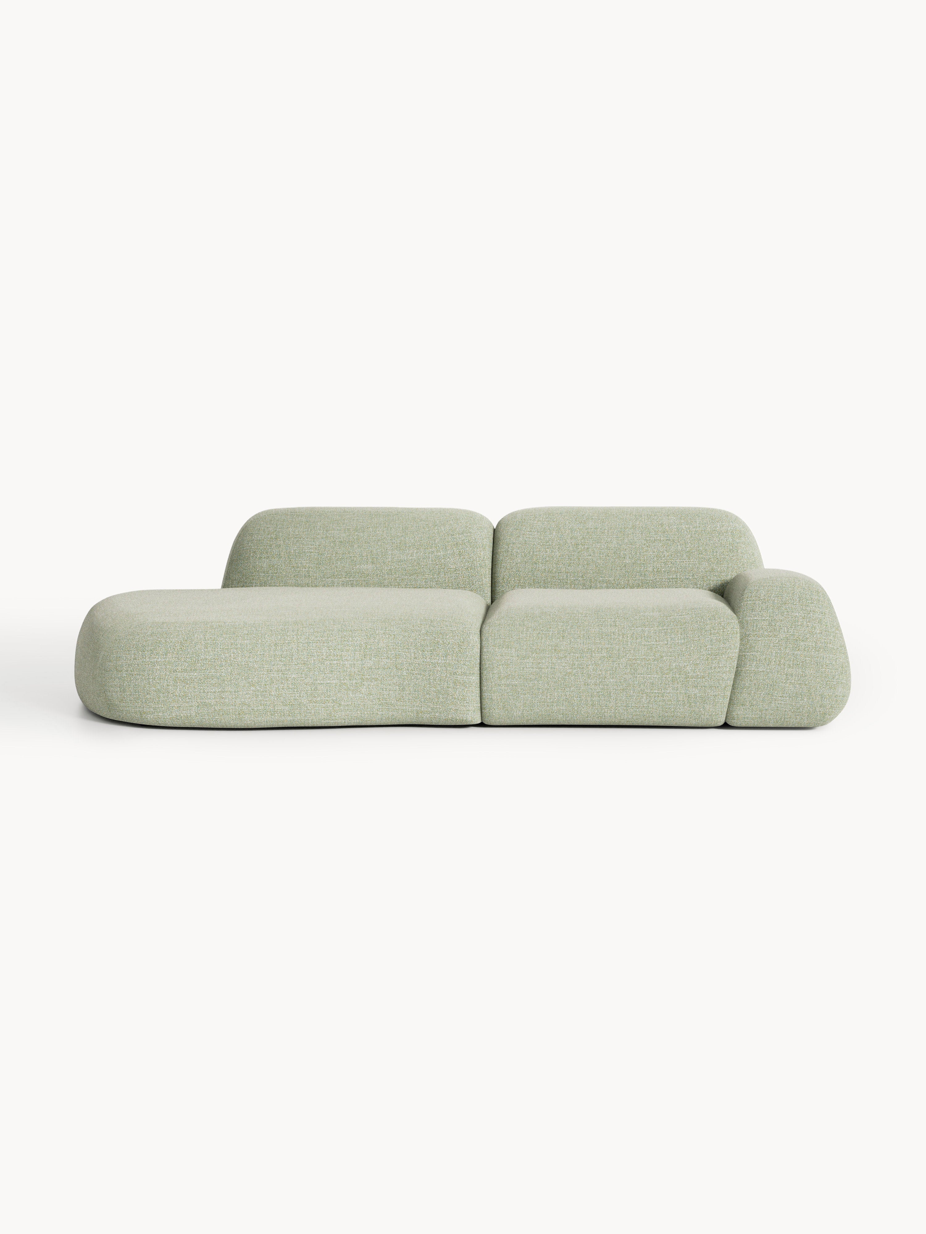 Galeriebild 1 - Modulare Bouclé-Chaise Wolke (3-Sitzer)