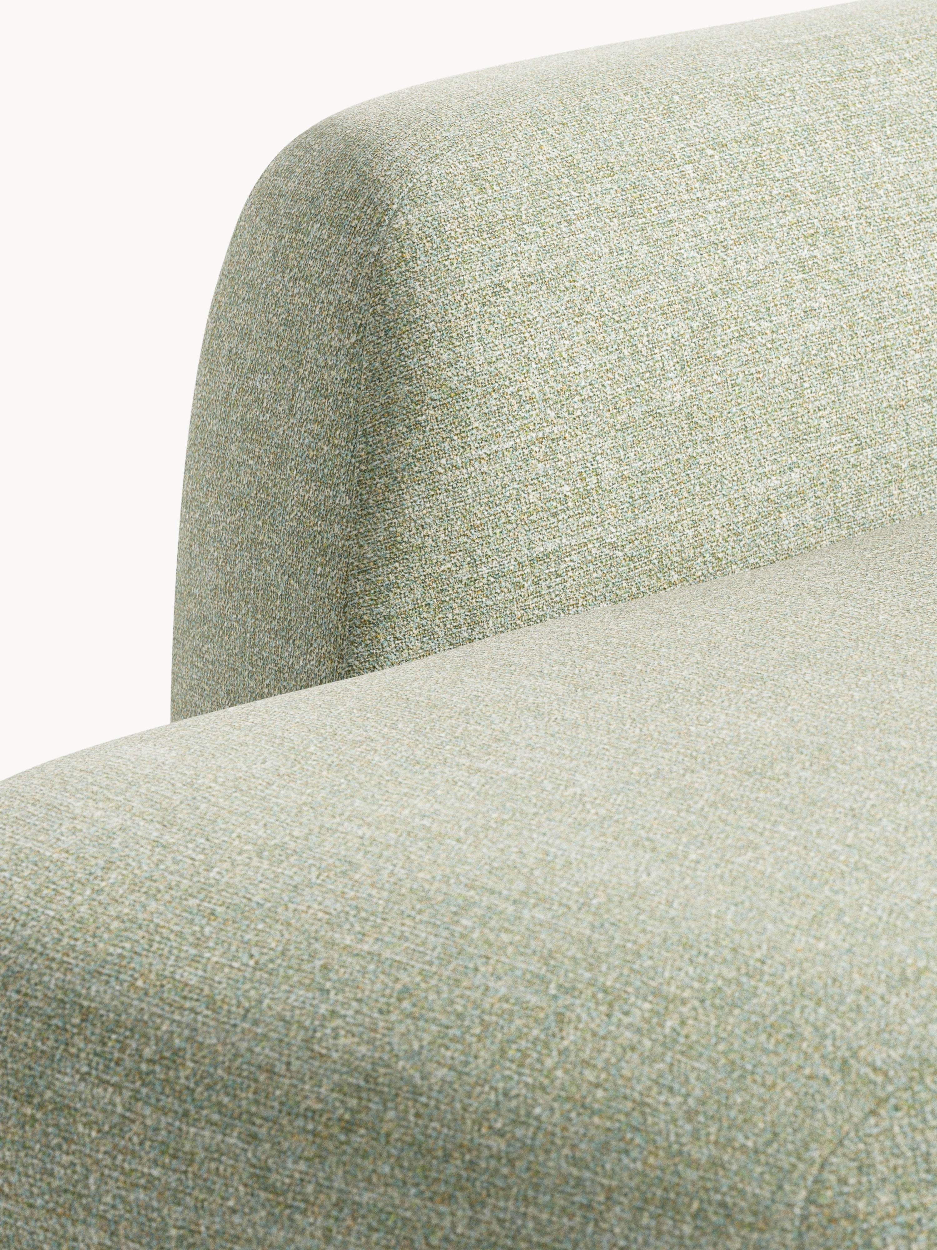 Modulare Bouclé-Chaise Wolke (3-Sitzer)