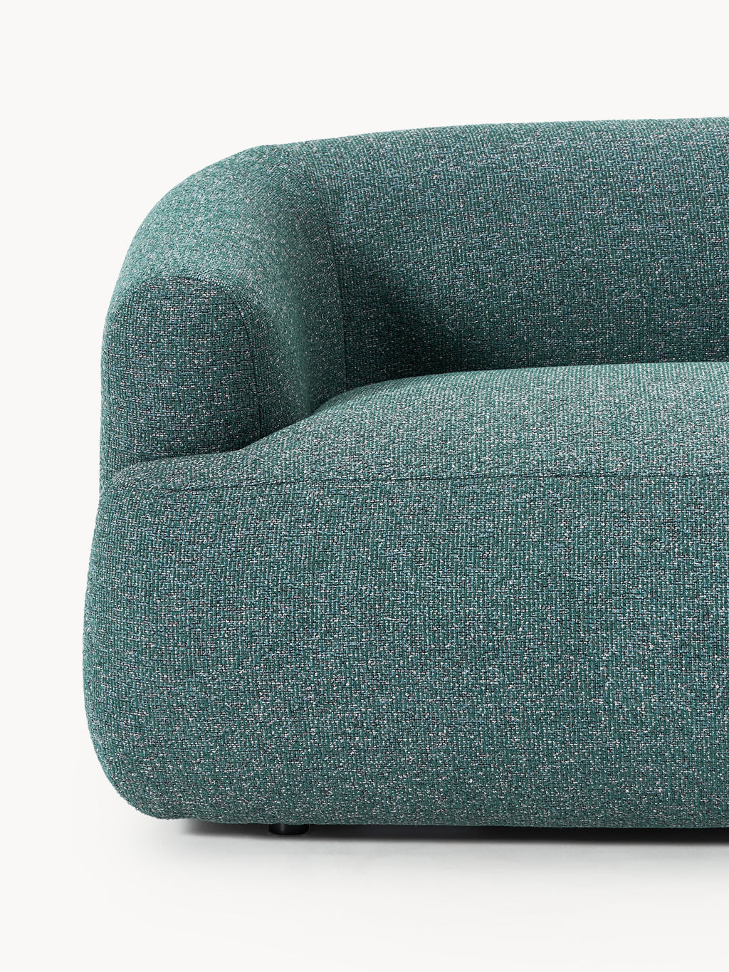 Modulares Bouclé-Sofa Sofia (2-Sitzer)