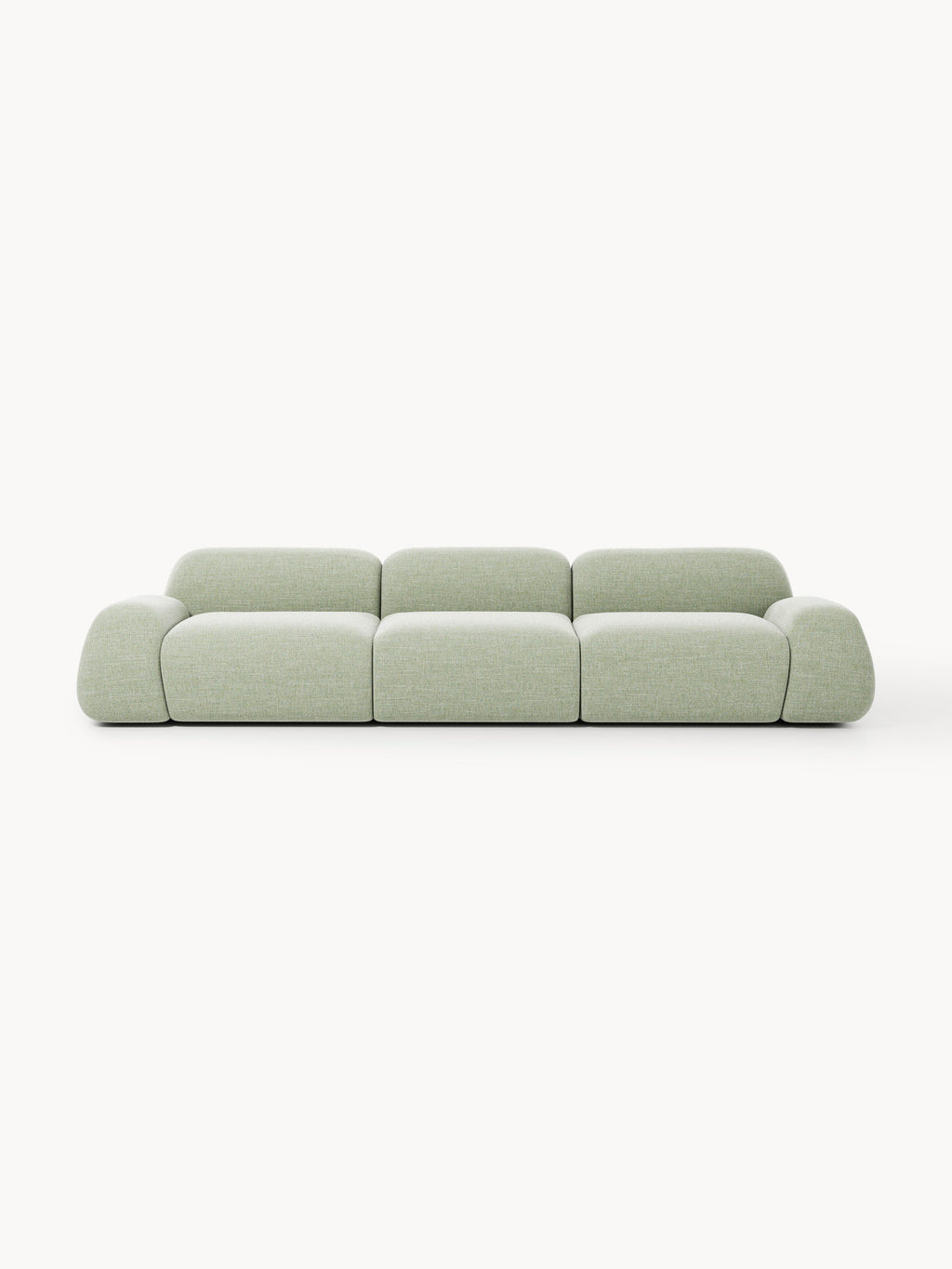 Galeriebild 1 - Modulares Bouclé-Sofa Wolke (4-Sitzer)