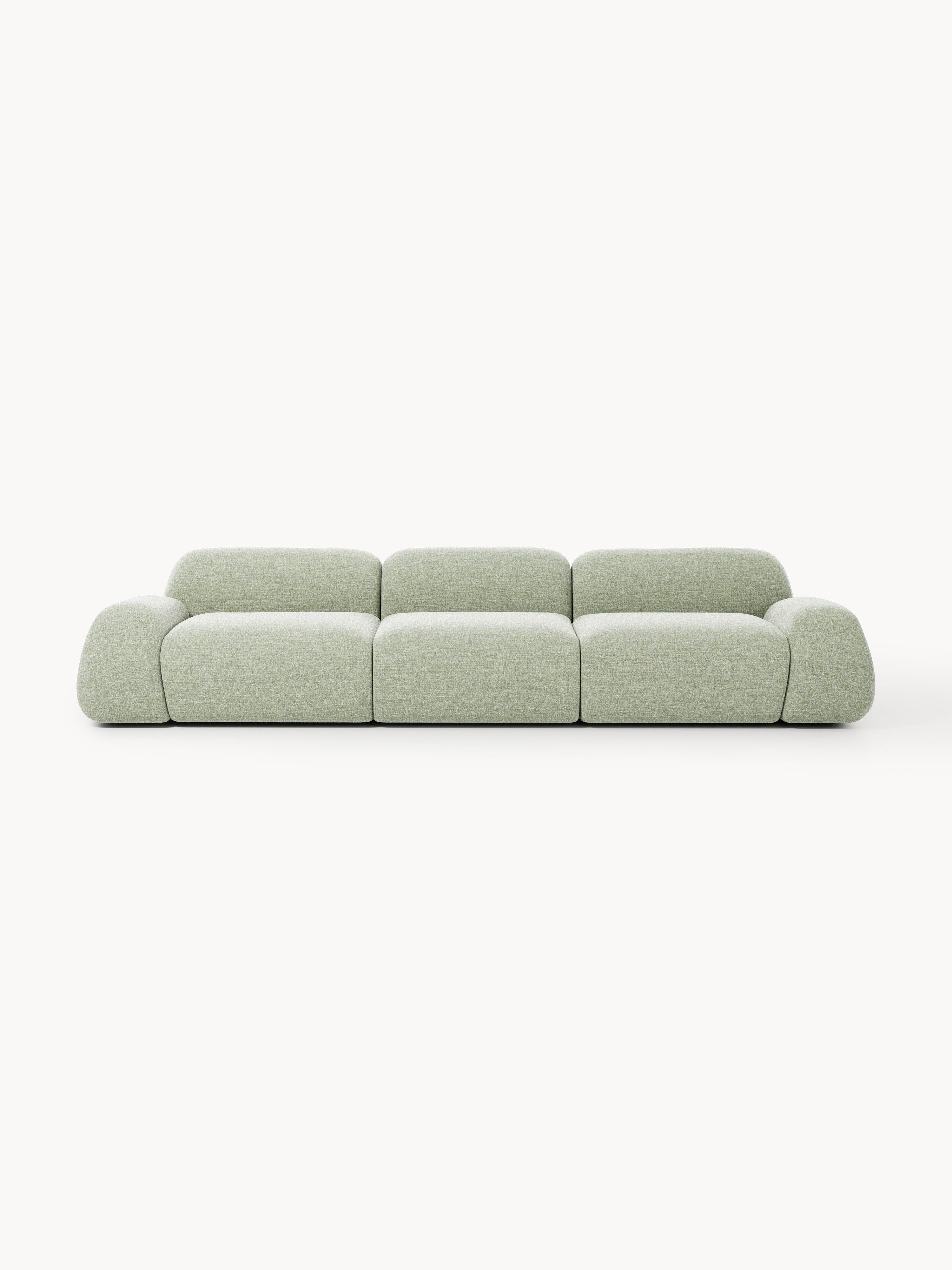 Galeriebild 1 - Modulares Bouclé-Sofa Wolke (4-Sitzer)