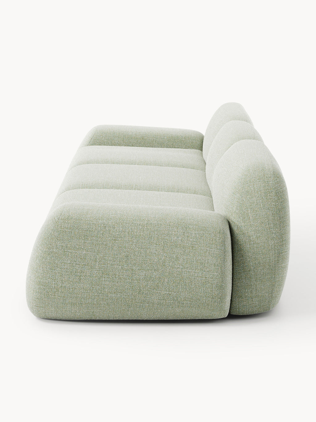 Modulares Bouclé-Sofa Wolke (4-Sitzer)