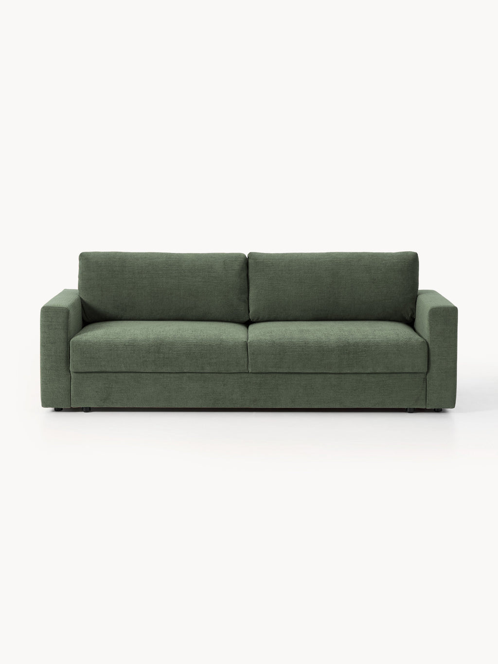 Galeriebild 1 - Samt-Schlafsofa Tasha (3-Sitzer) mit Stauraum
