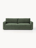 Galeriebild 1 - Samt-Schlafsofa Tasha (3-Sitzer) mit Stauraum
