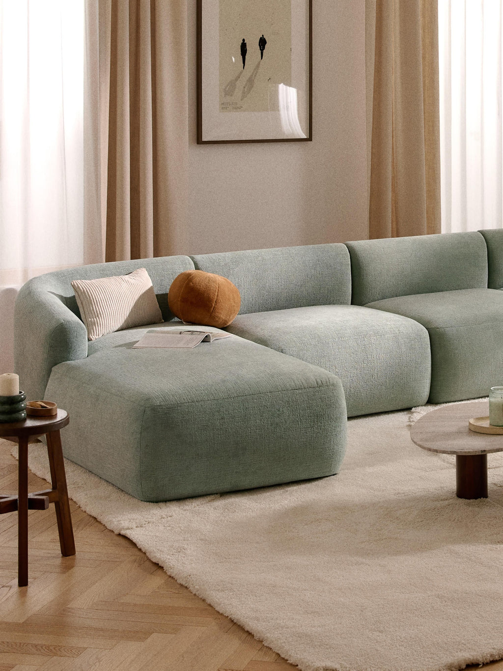 Chaise-Eckmodul Sofia