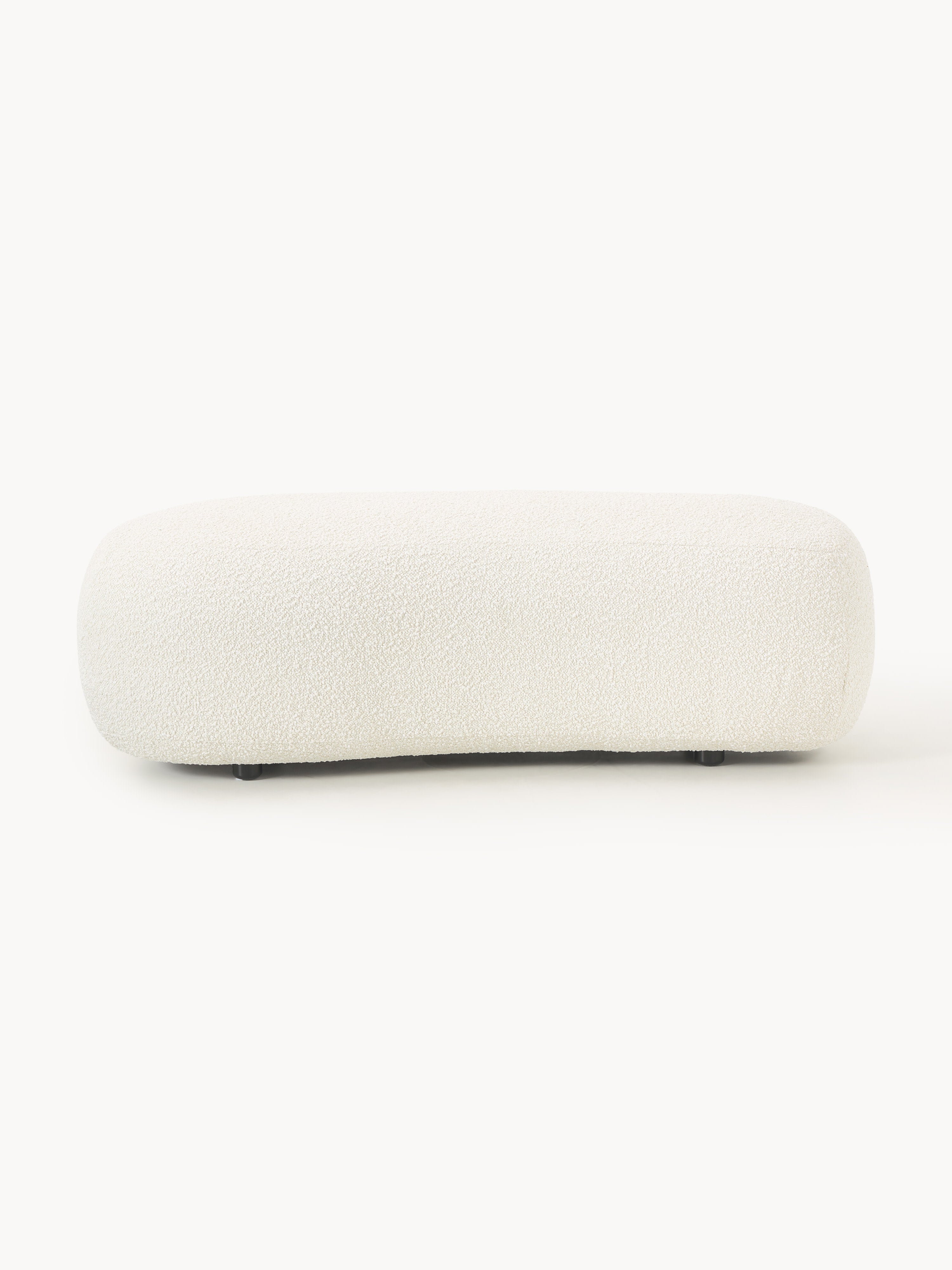 XL Sofa-Hocker Alba aus Bouclé
