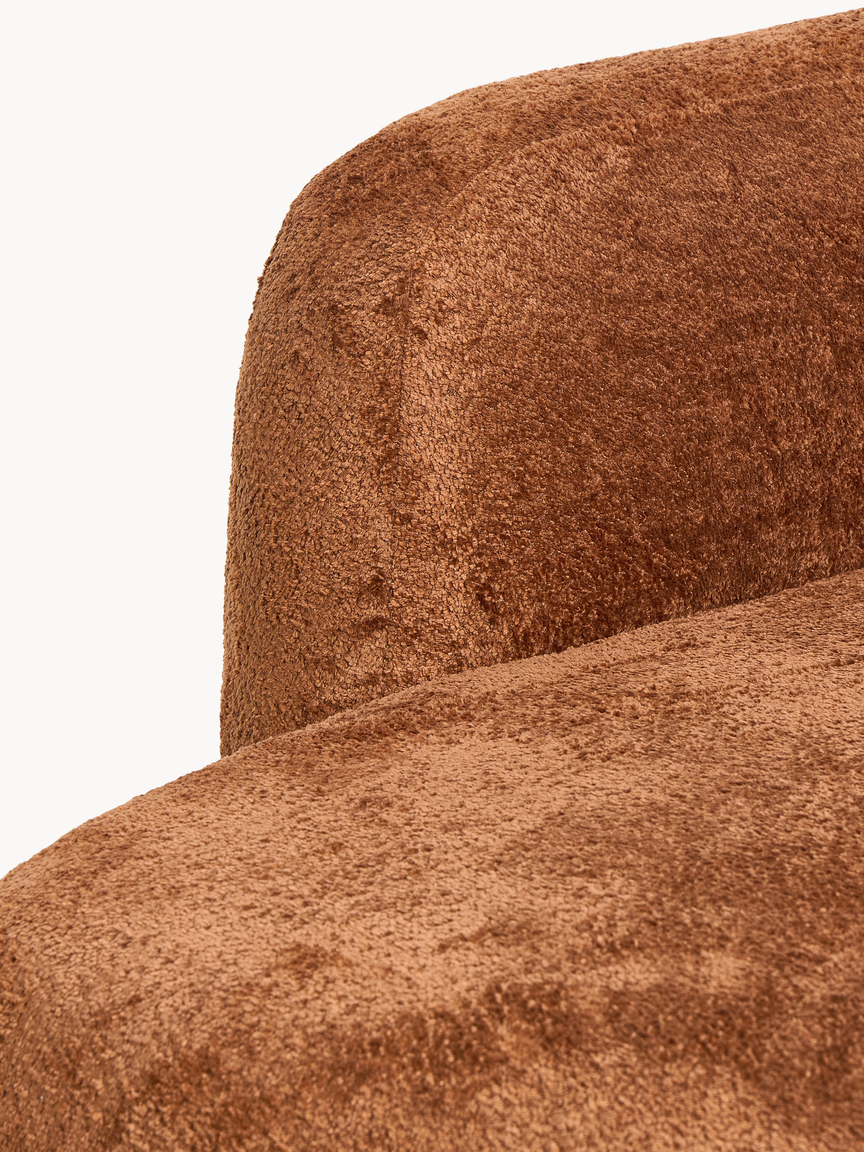 Teddy-Bouclé-Sofa Wolke (2-Sitzer) mit Chaiselongue