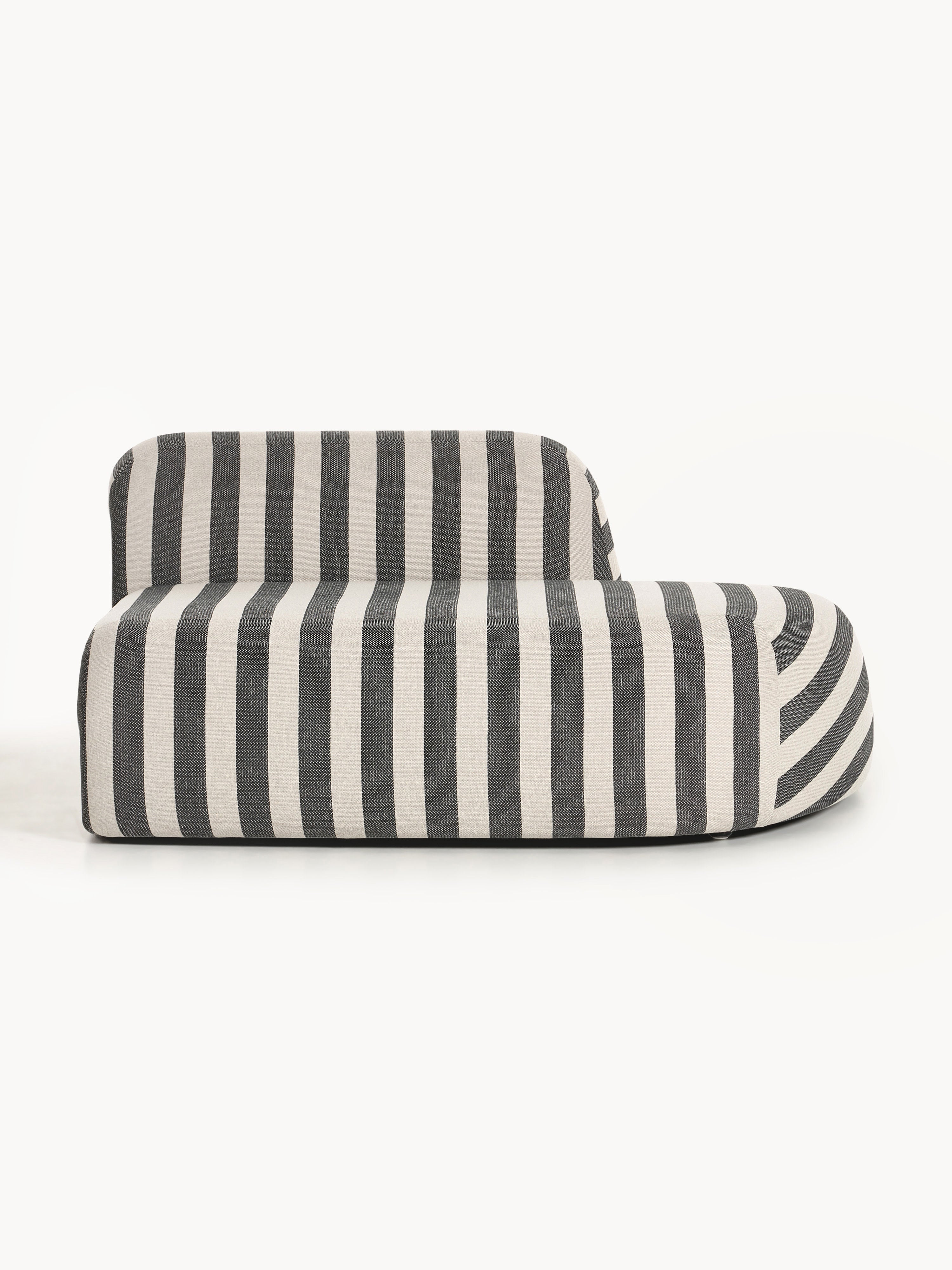 Galeriebild 1 - Gestreifte Chaise Wolke