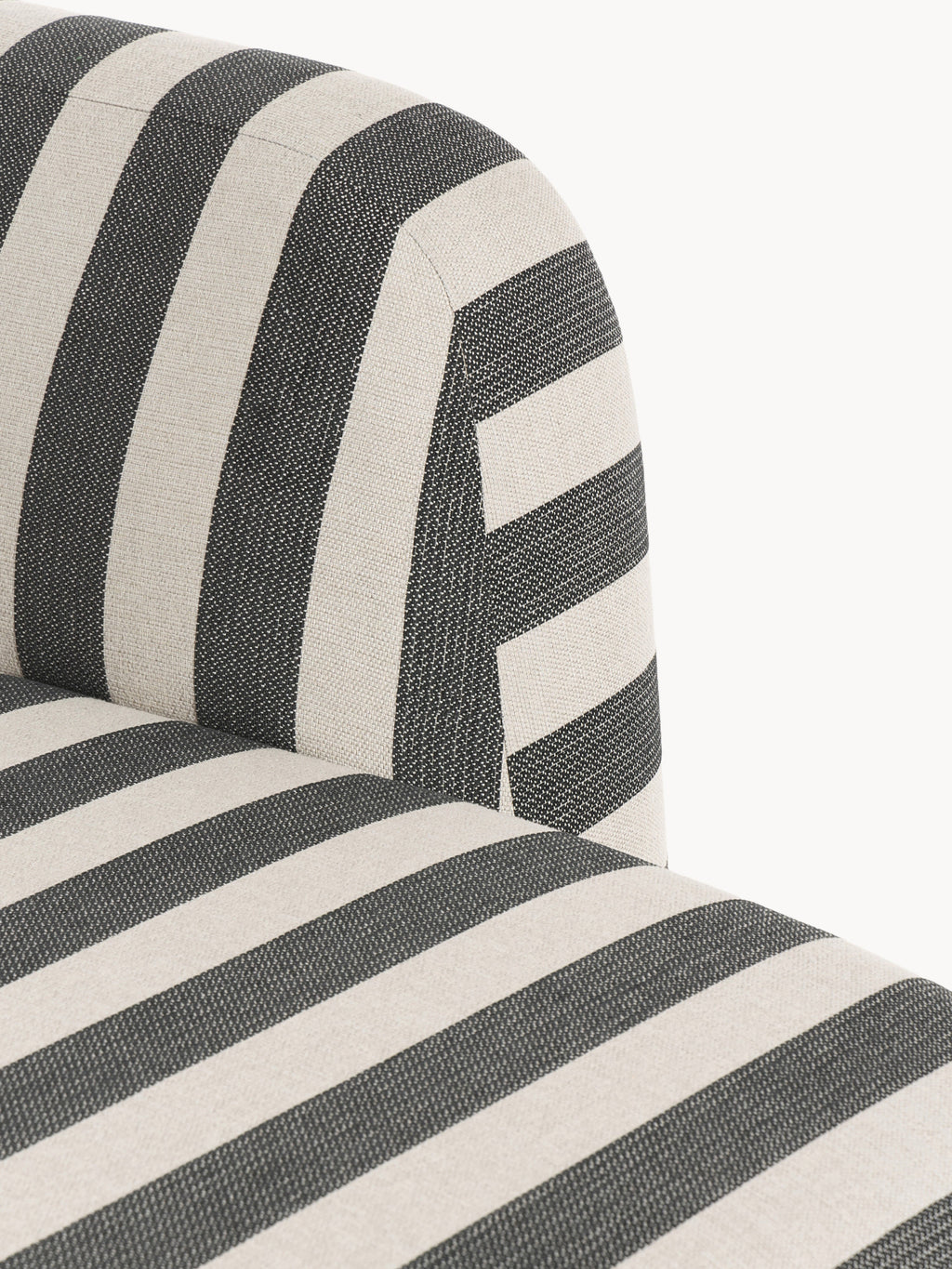 Gestreifte Chaise Wolke