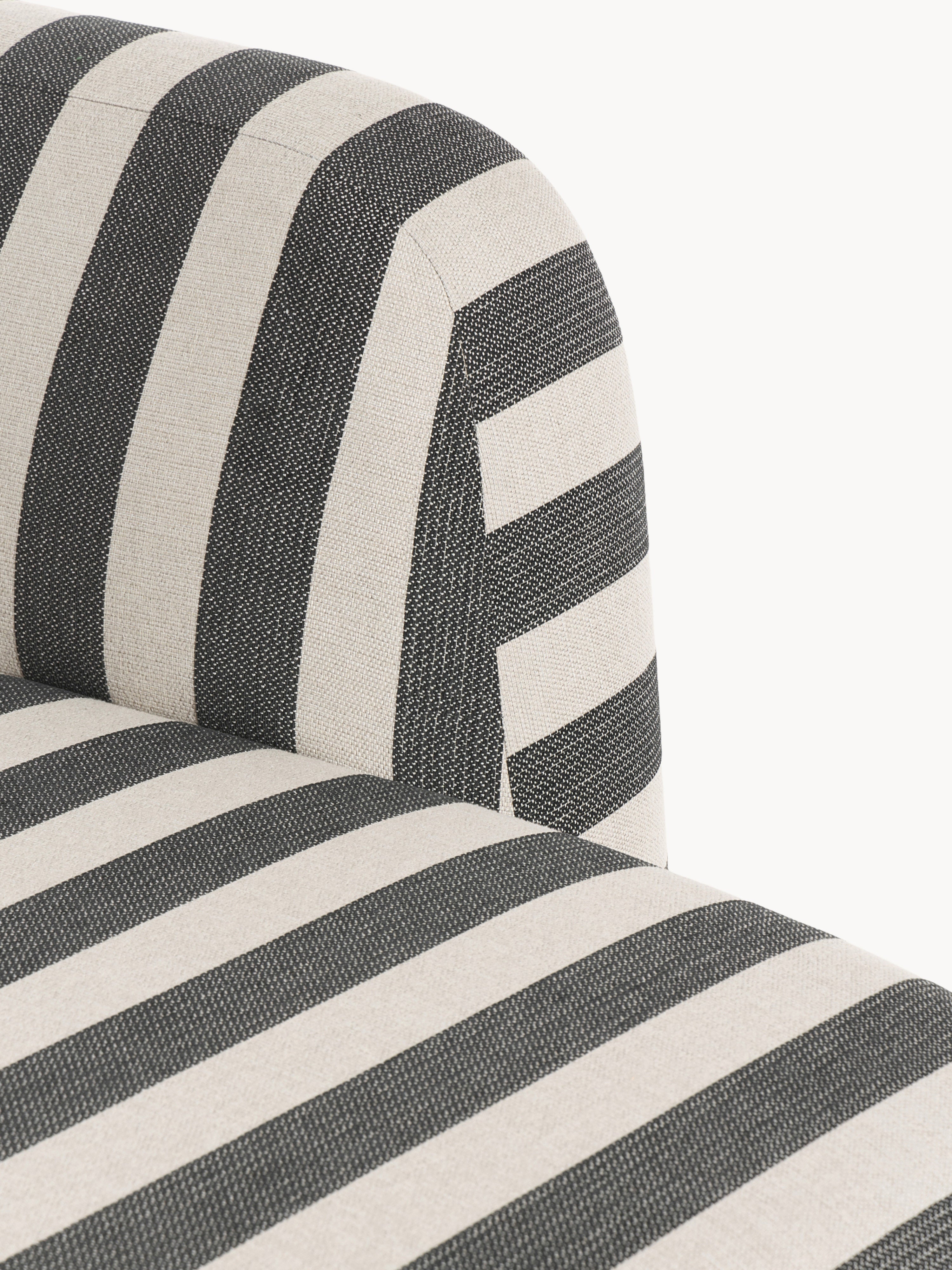Gestreifte Chaise Wolke