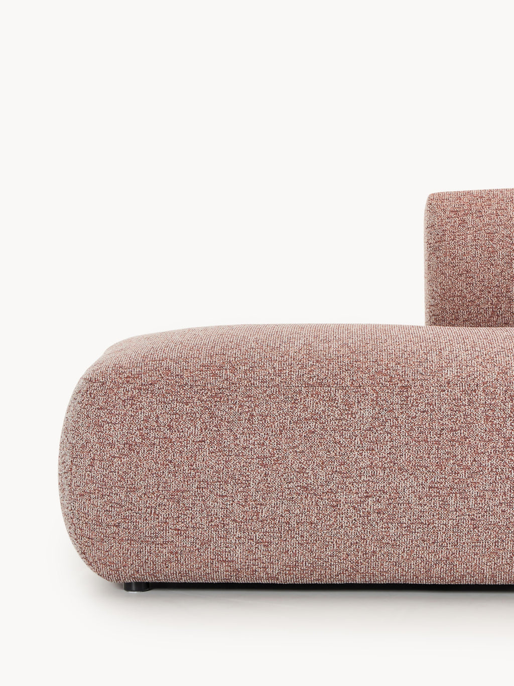 Modulares Bouclé-Ecksofa Sofia (4-Sitzer)