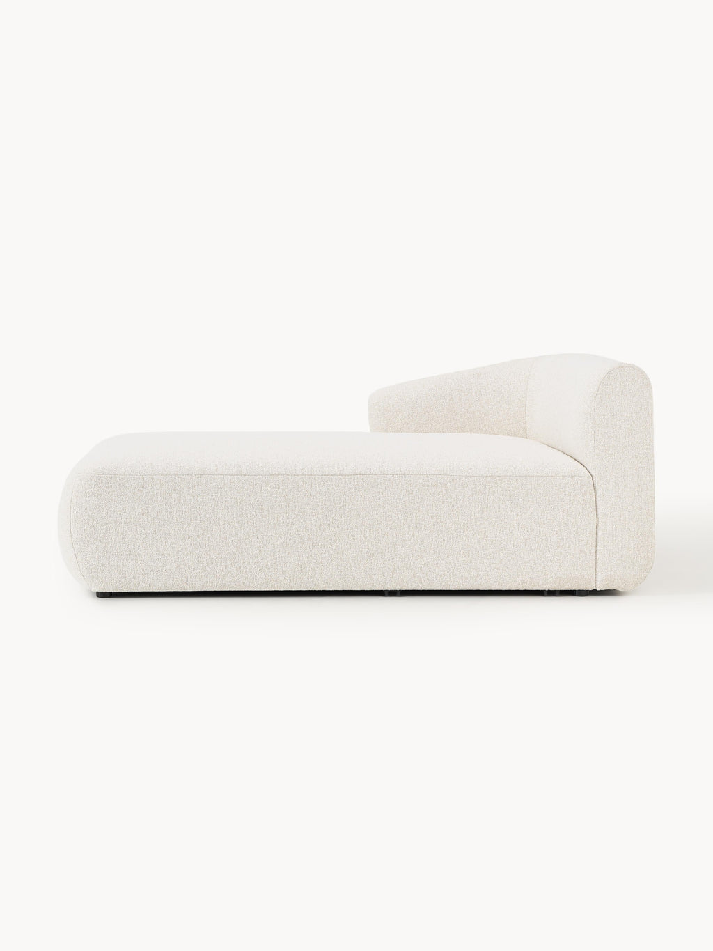 Bouclé-Chaise-Eckmodul Sofia