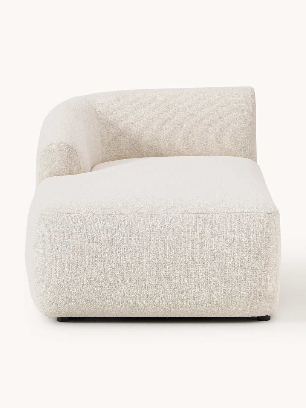 Bouclé-Chaise-Eckmodul Sofia