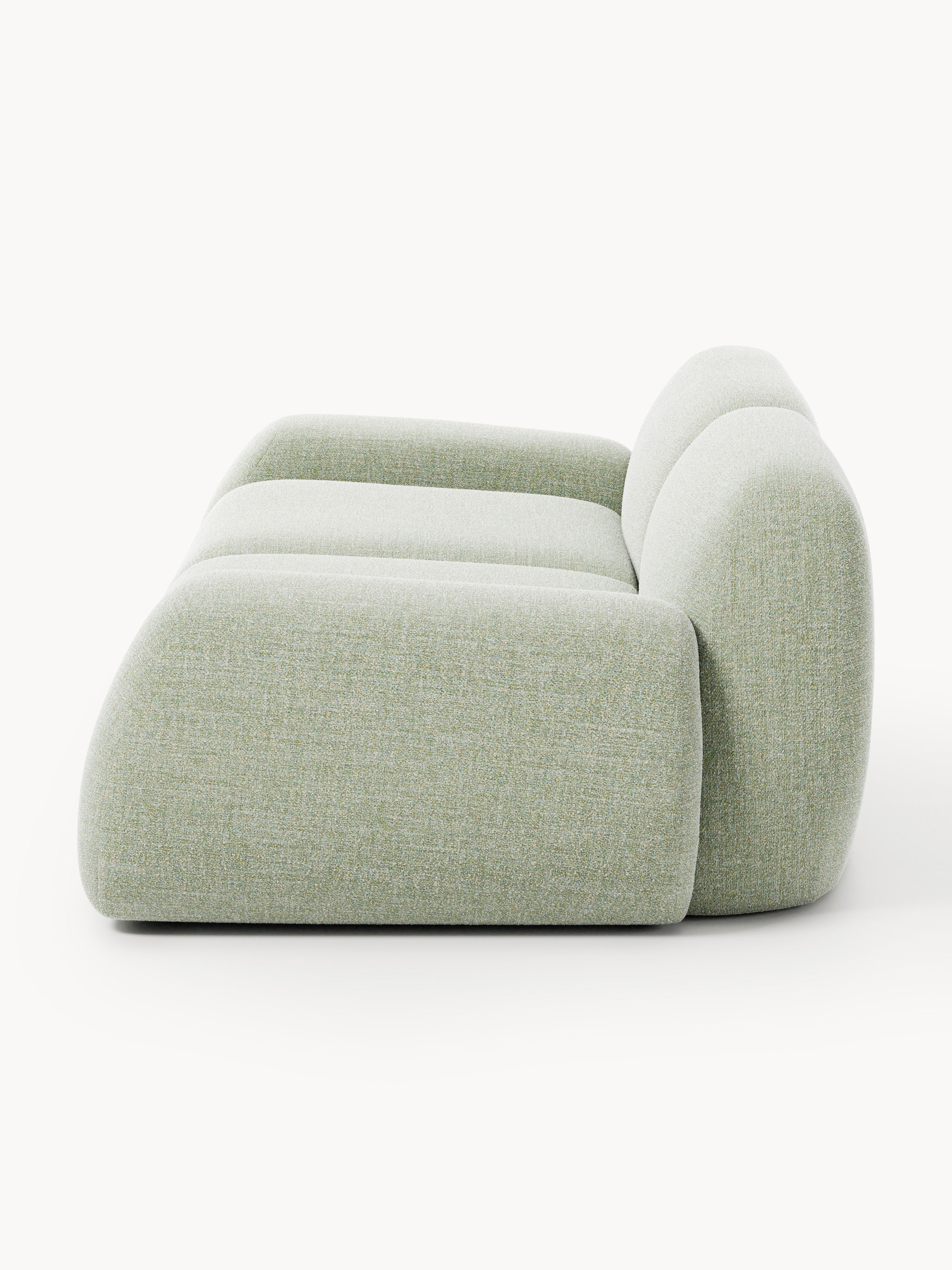 Modulares Bouclé-Sofa Wolke (3-Sitzer)