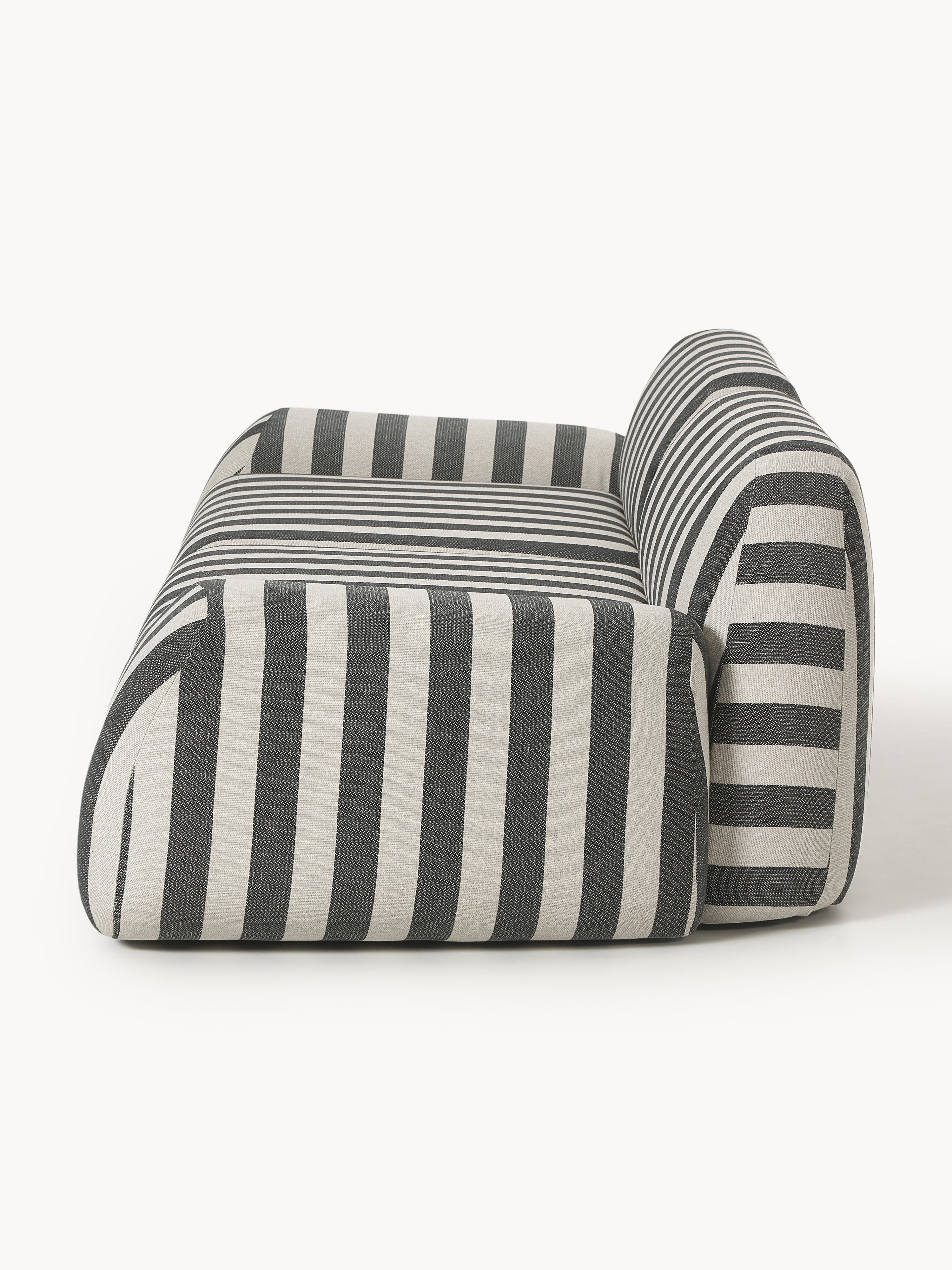 Modulares Gestreiftes Sofa Wolke (3-Sitzer)