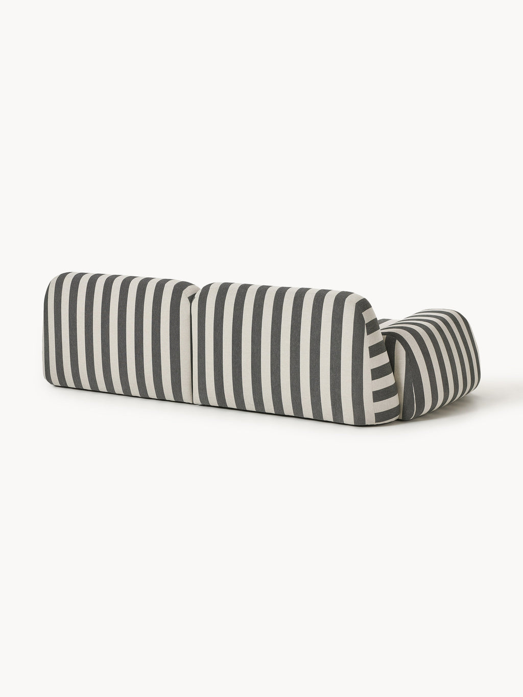 Modulares Gestreiftes Sofa Wolke (3-Sitzer)