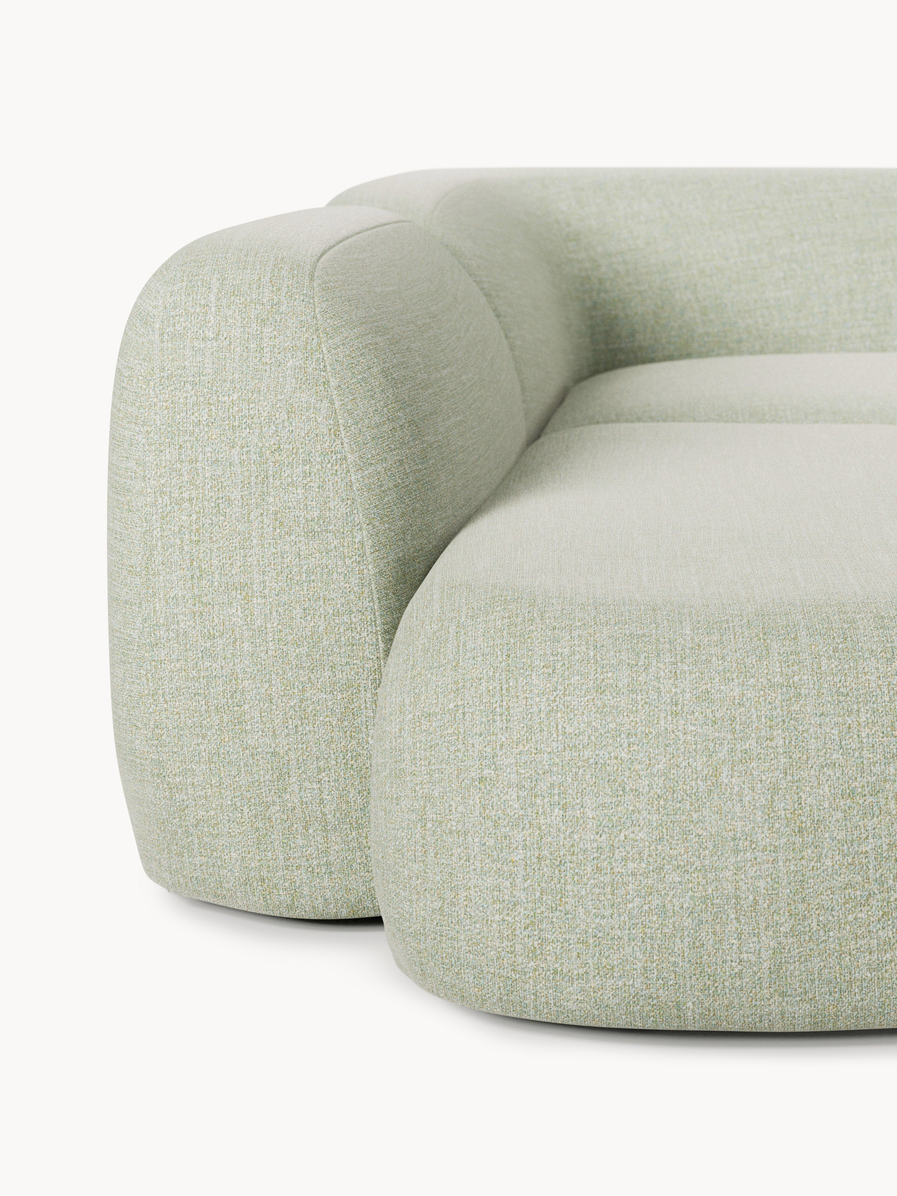 Modulares Bouclé-XL-Sofa Wolke