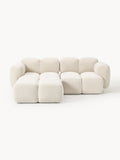 Galeriebild 1 - Modulares Sofa Tayla (3-Sitzer) mit Hocker (links/rechts)
