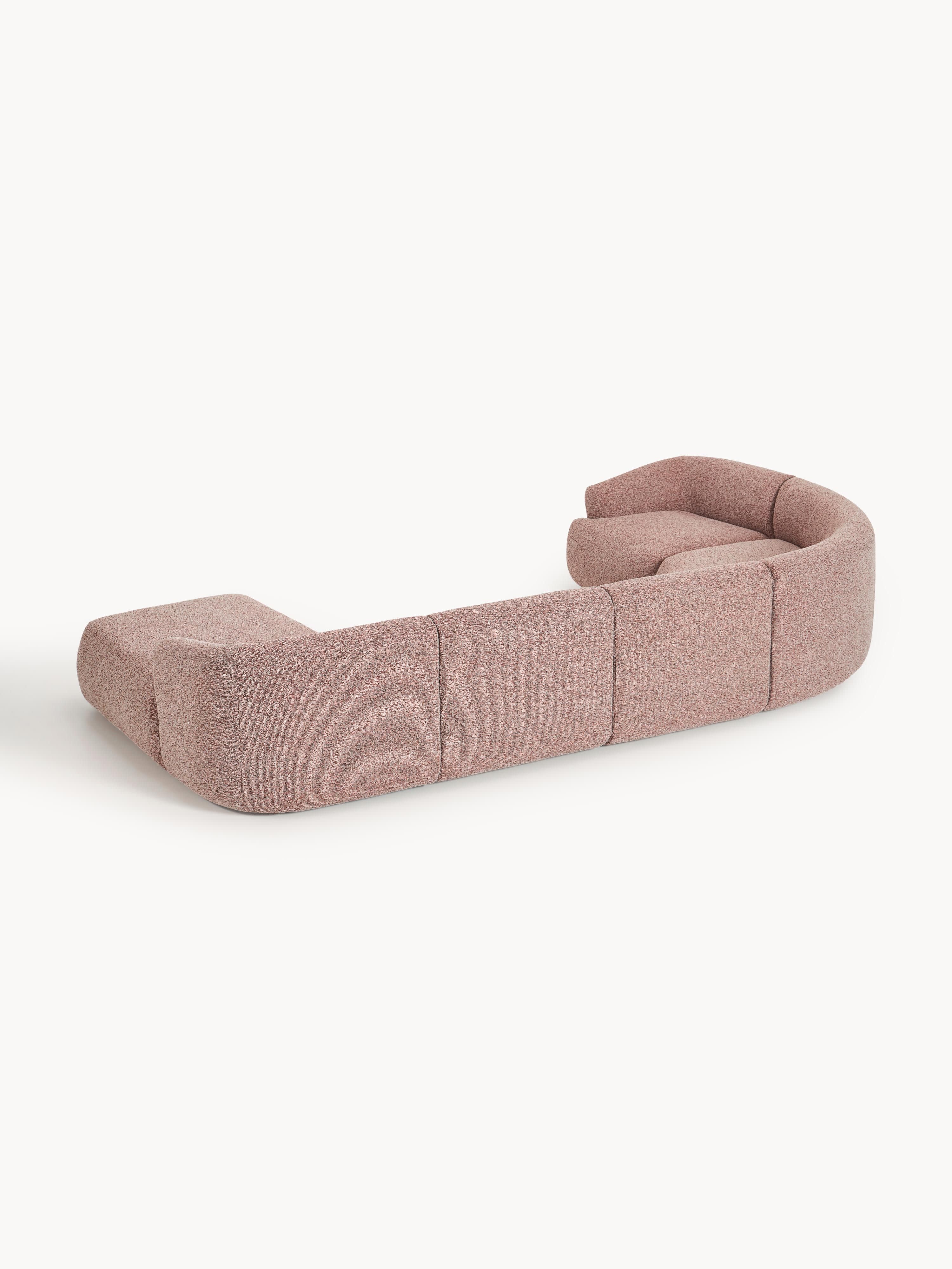 Modulares Bouclé-XL-Sofa Sofia